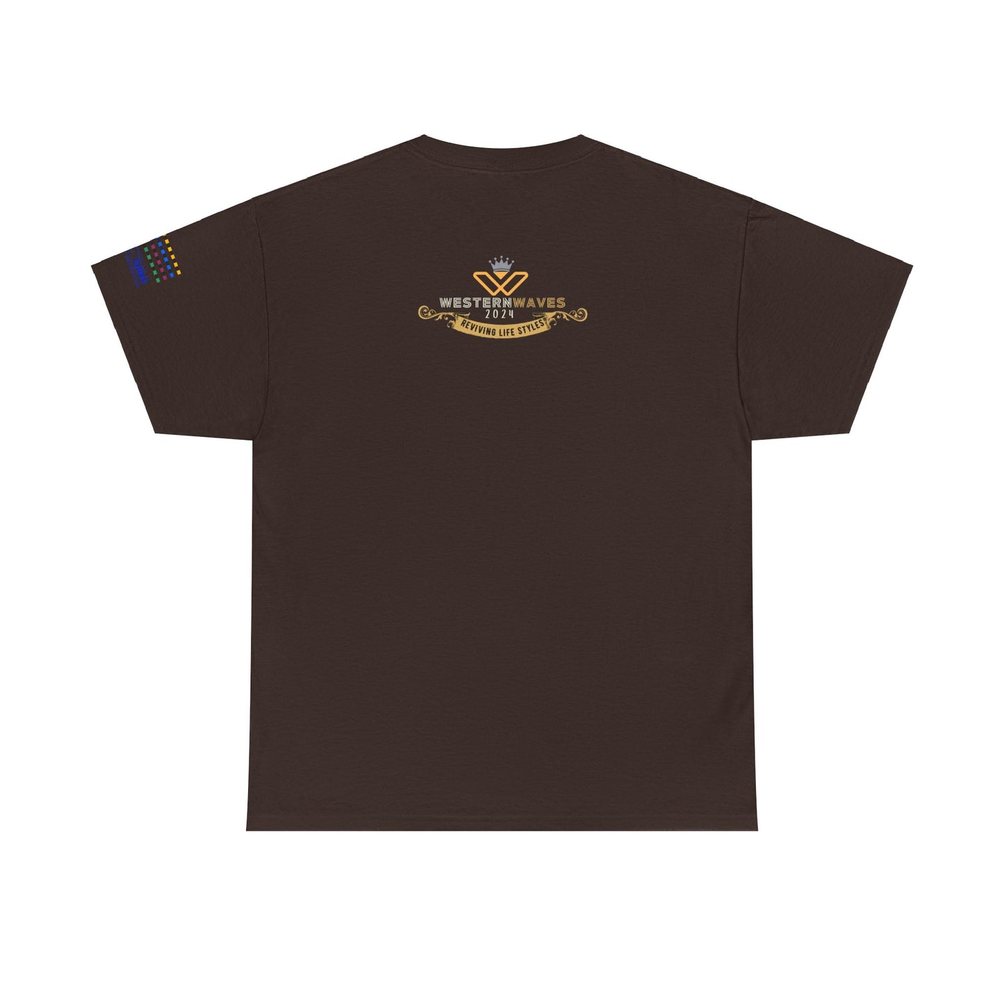 Unisex Heavy Cotton Tee_ Crafted from premium 100% cotton_ N+ Series UHCT PT2WV002_ Limited Edition by WesternWaves:
