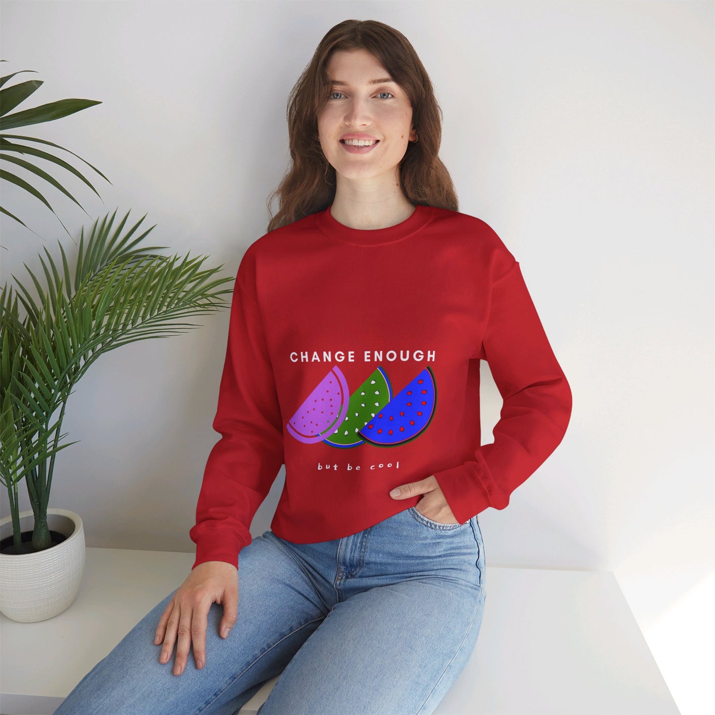Unisex Heavy Blend™ Crewneck Sweatshirt_ N2+ Series UHBCSS PT2WW003_L imited Edition Pure Luxury for Every Occasion by WesternWaves: