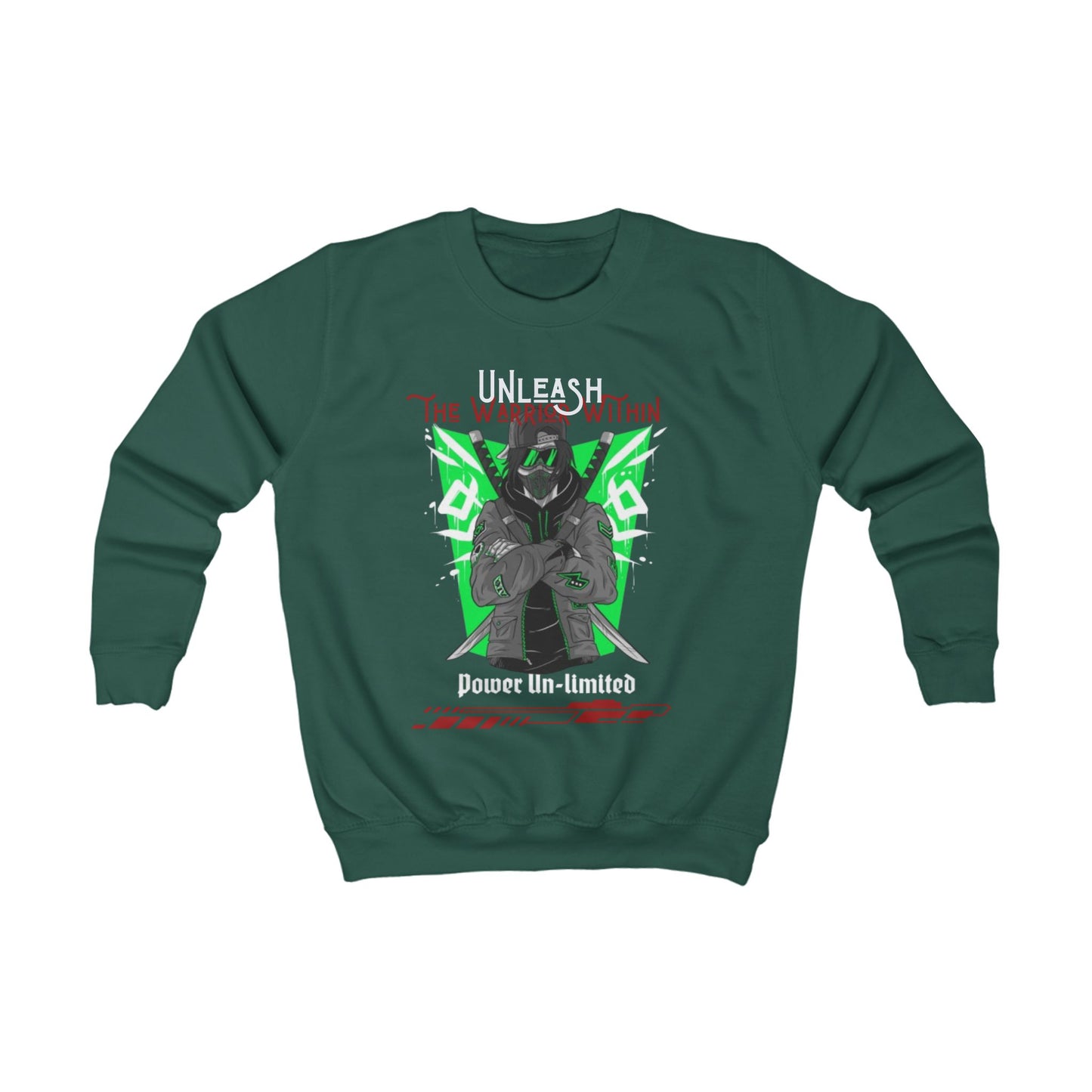 Kids Sweatshirt_ N3+ Series KIDSSS PT2WW002_ Limited Edition by WesternWaves: