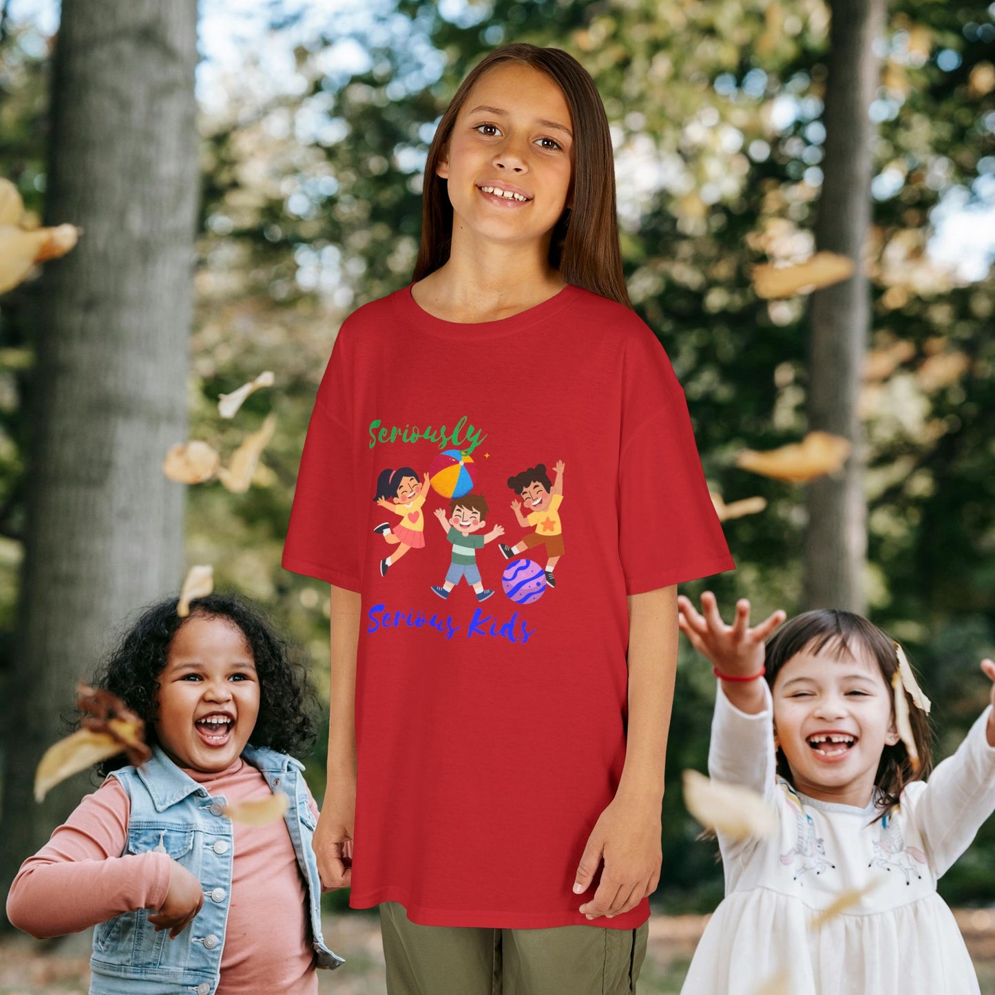Kids Heavy Cotton™ Tee_ N3+ Series KHCT PT2WW001_ Limited Edition Durable Comfort for Every Adventure by WesternWaves: