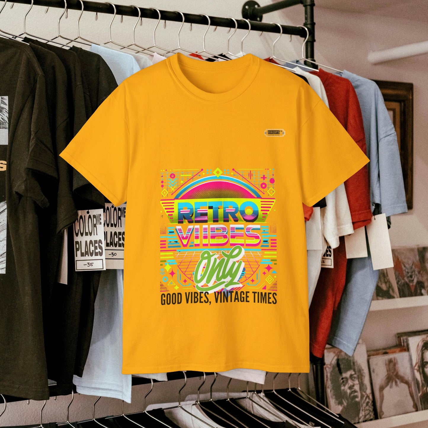Unisex Ultra Cotton Tee_ 18 June 205_ Limited Edition Casual Wearin Vintage Style by WesternWaves: