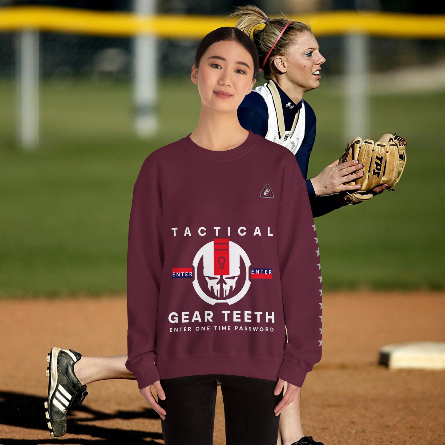 Unisex Heavy Blend™ Crewneck Sweatshirt_ N2 Series UHBCSS PT2WW005_ Limited Edition by WesternWaves: