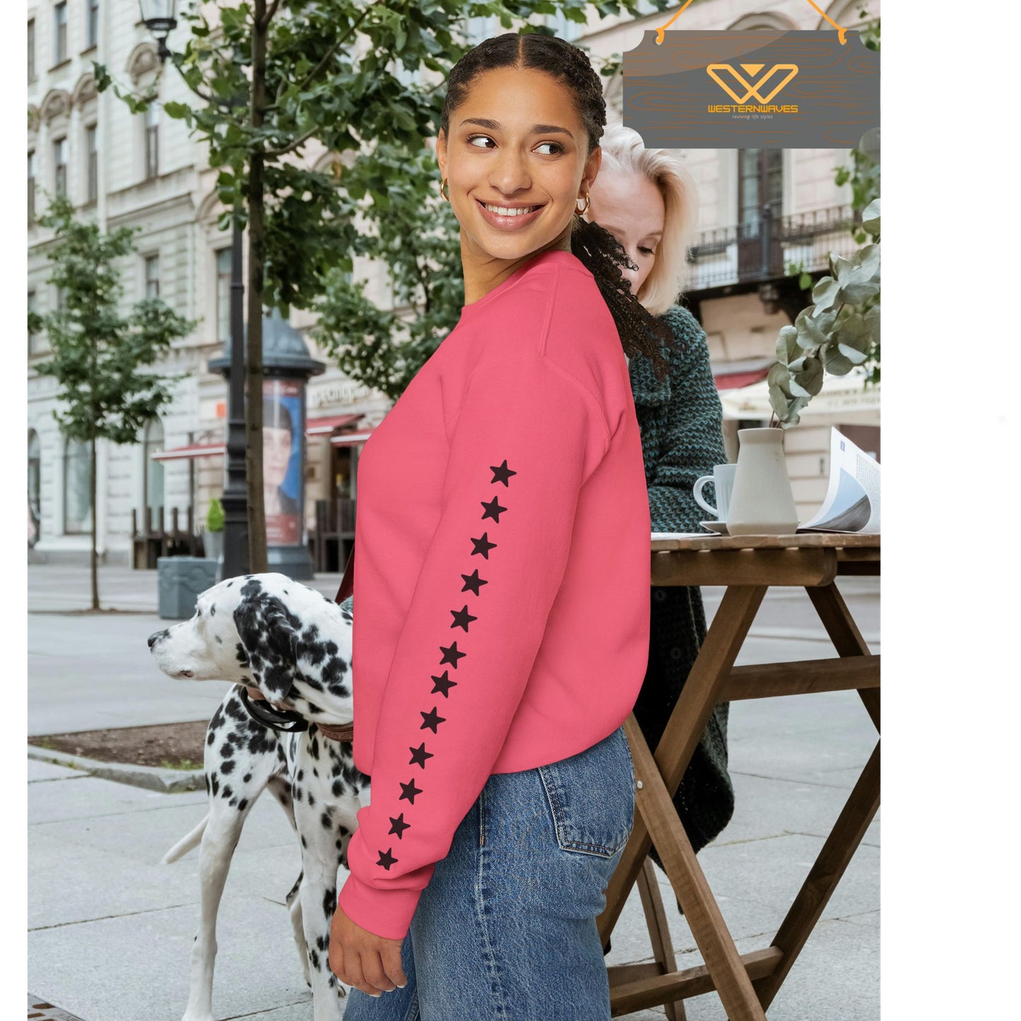 Unisex Heavy Blend™ Crewneck Sweatshirt_ N3+ Series UHBCSS PT2WV010_ Limited Edition Timeless Style by WesternWaves:
