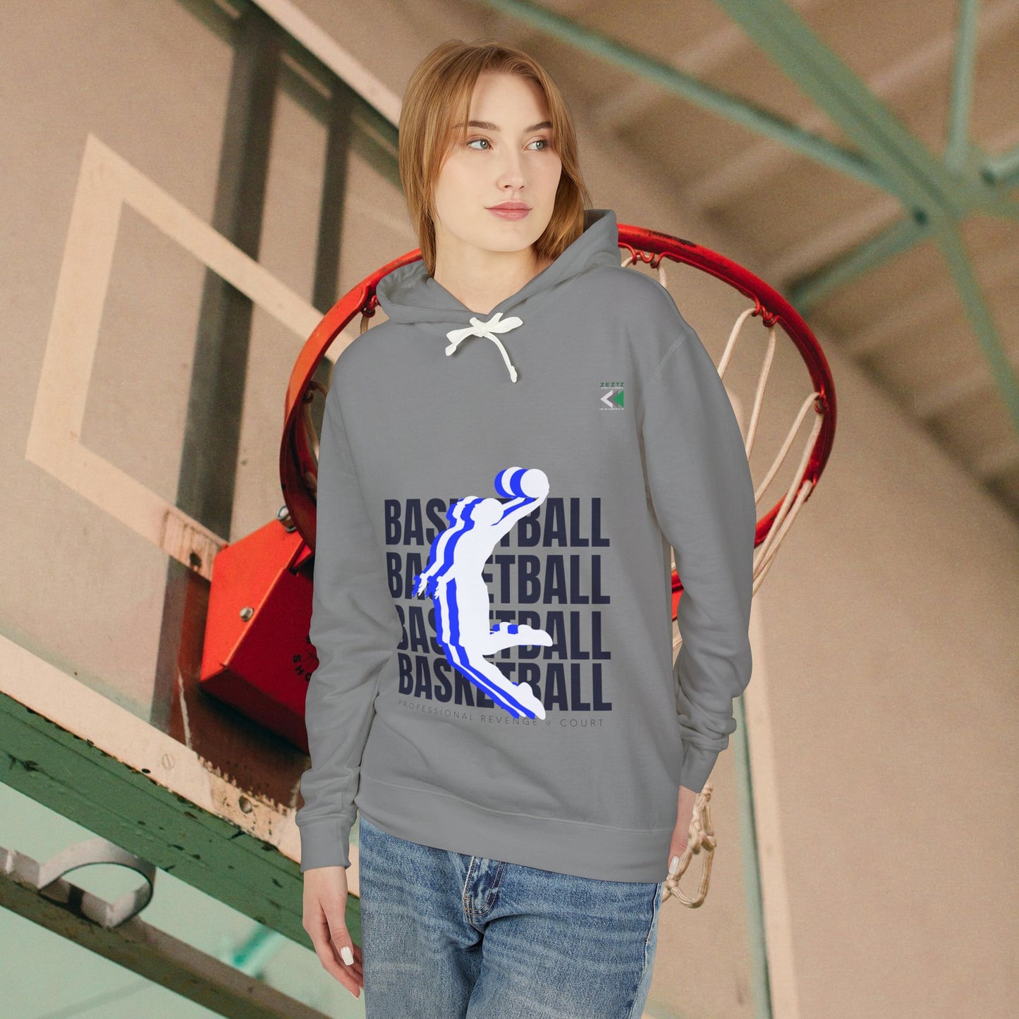 Unisex Lightweight Hooded Sweatshirt - Basketball Vibes for Sports Enthusiasts_ 02 April 2025_ 001