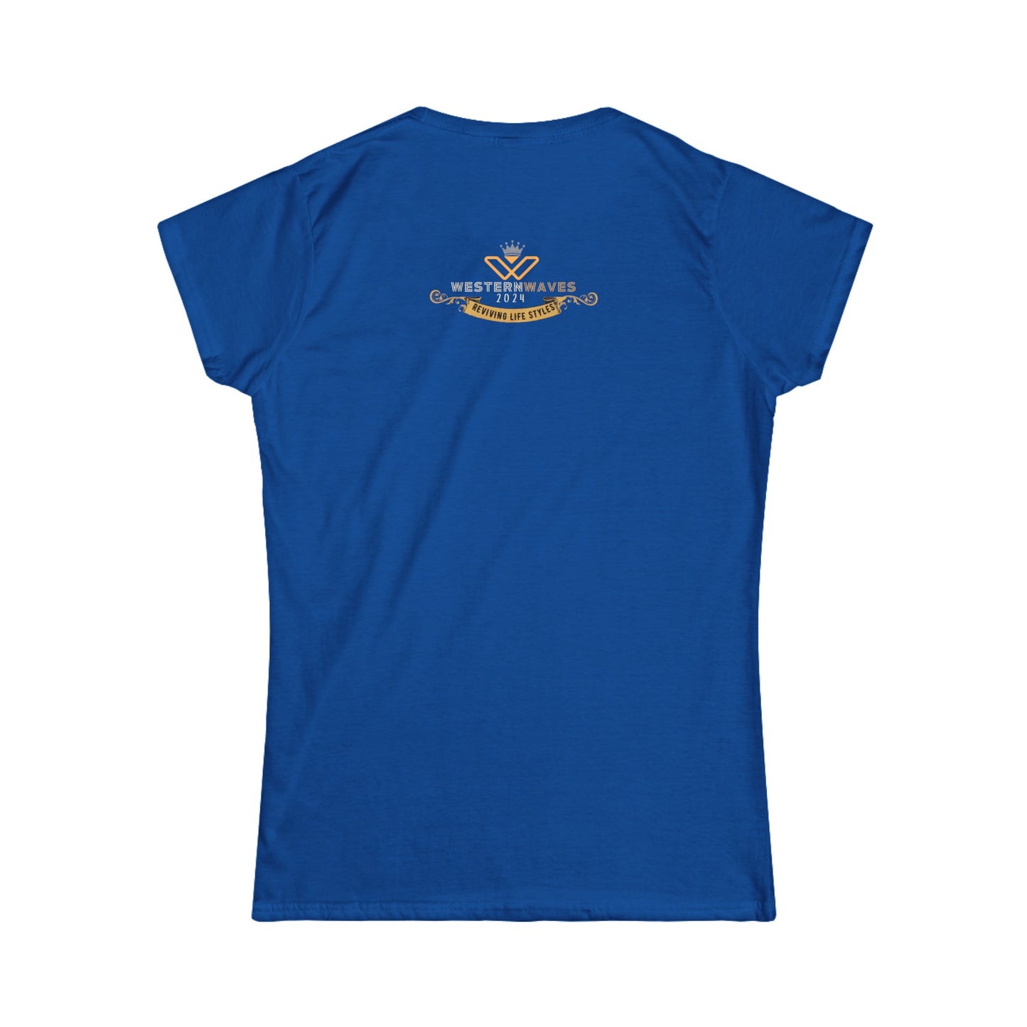 Women's Softstyle Tee_ for Effortless Chic_ N+ Series WSST PT2WW004_ Limited Edition by WesternWaves: