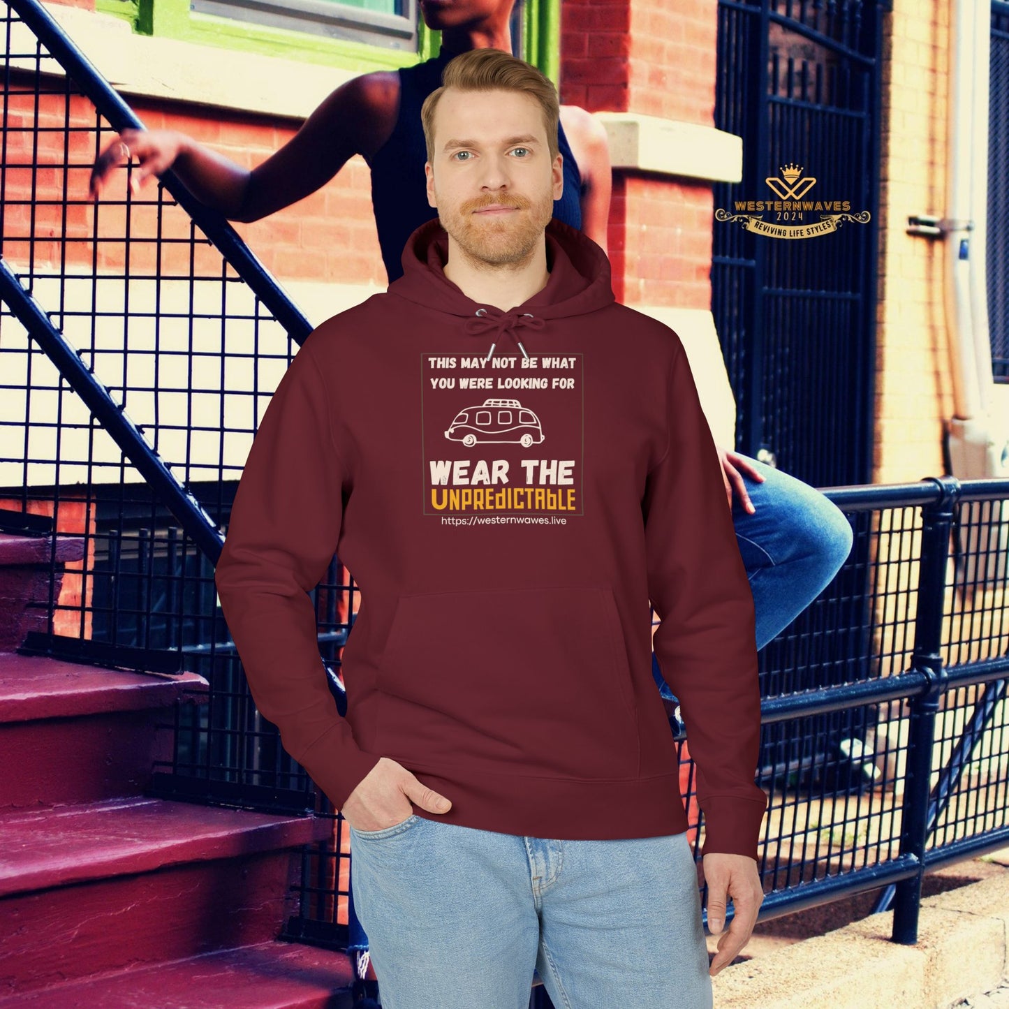 Unisex Cruiser 2.0 Hoodie – N3+ Series USC2.0H PT2WW001_ Limited Edition Eco-Friendly Comfort & Style by WesternWaves: