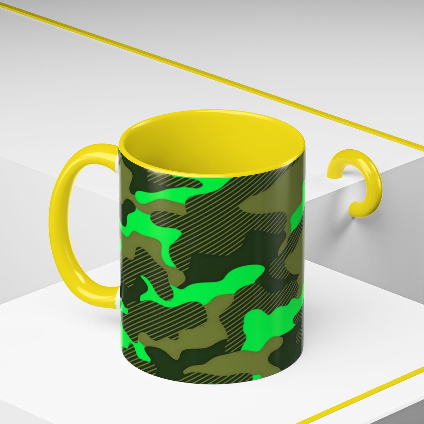 Accent Coffee Mug (11, 15oz)_ N2 Series ACMUG PT2WW004_ Limited Edition Mug by WesternWaves: