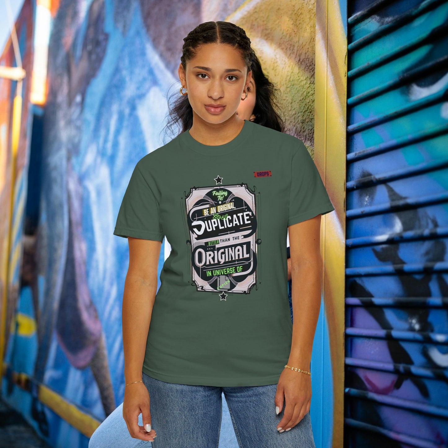 unisex garment-dyed t-shirt_ 09 July 2025_ Limited Edition Everyday Casual Wear by WesternWaves: