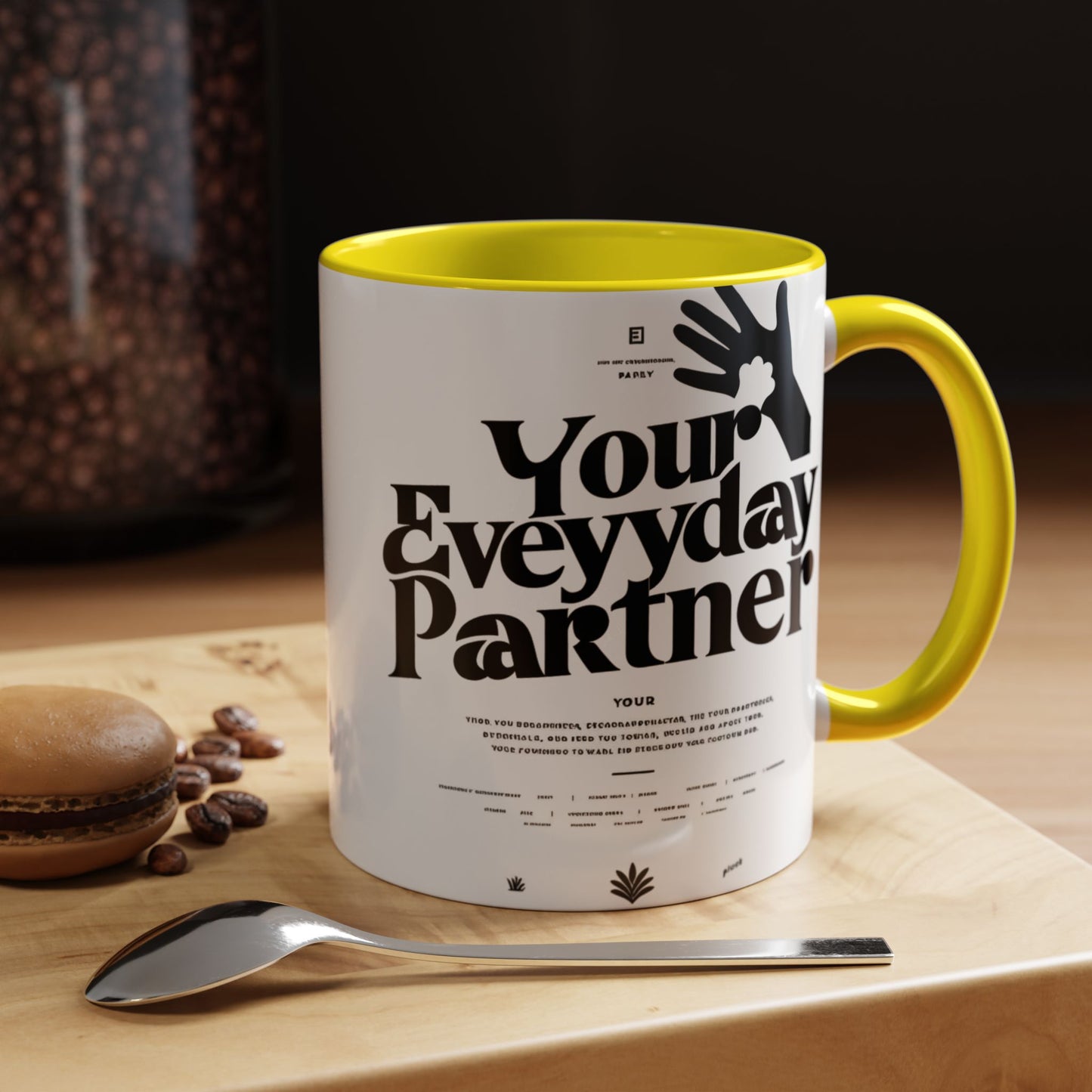 Accent Coffee Mug 11oz, 15oz_ N3* Series ACM11OZ PT2WW023_ Limited Edition Perfect Blend of Style by WesternWaves: