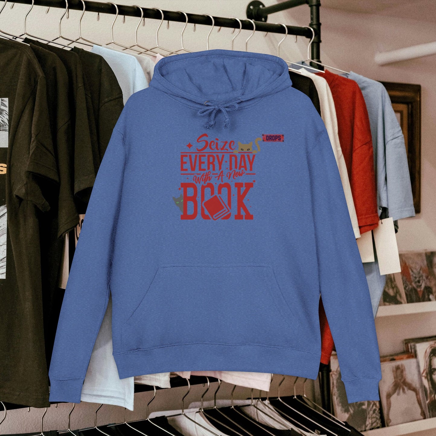 Unisex French Terry Hoodie_ 08 July 2025_ Limited Edition Relaxed Fit Sweatshirt by WesternPulse: