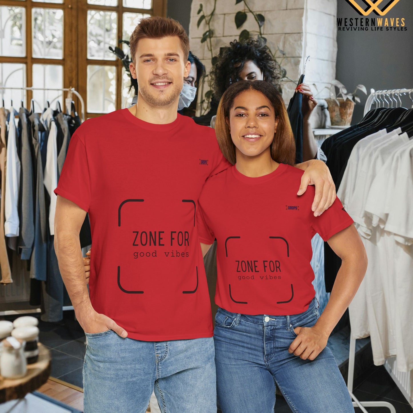 Unisex Heavy Cotton Tee_ 20 July 2025_ Limited Edition Unique Summer Wear_ by WesternWaves: