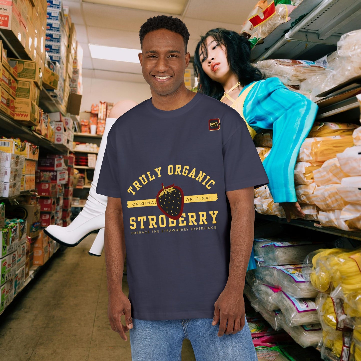Unisex Oversized Tee_ N6+ Series USOSTEE PT2WW002_ Limited Edition by WesternWaves: