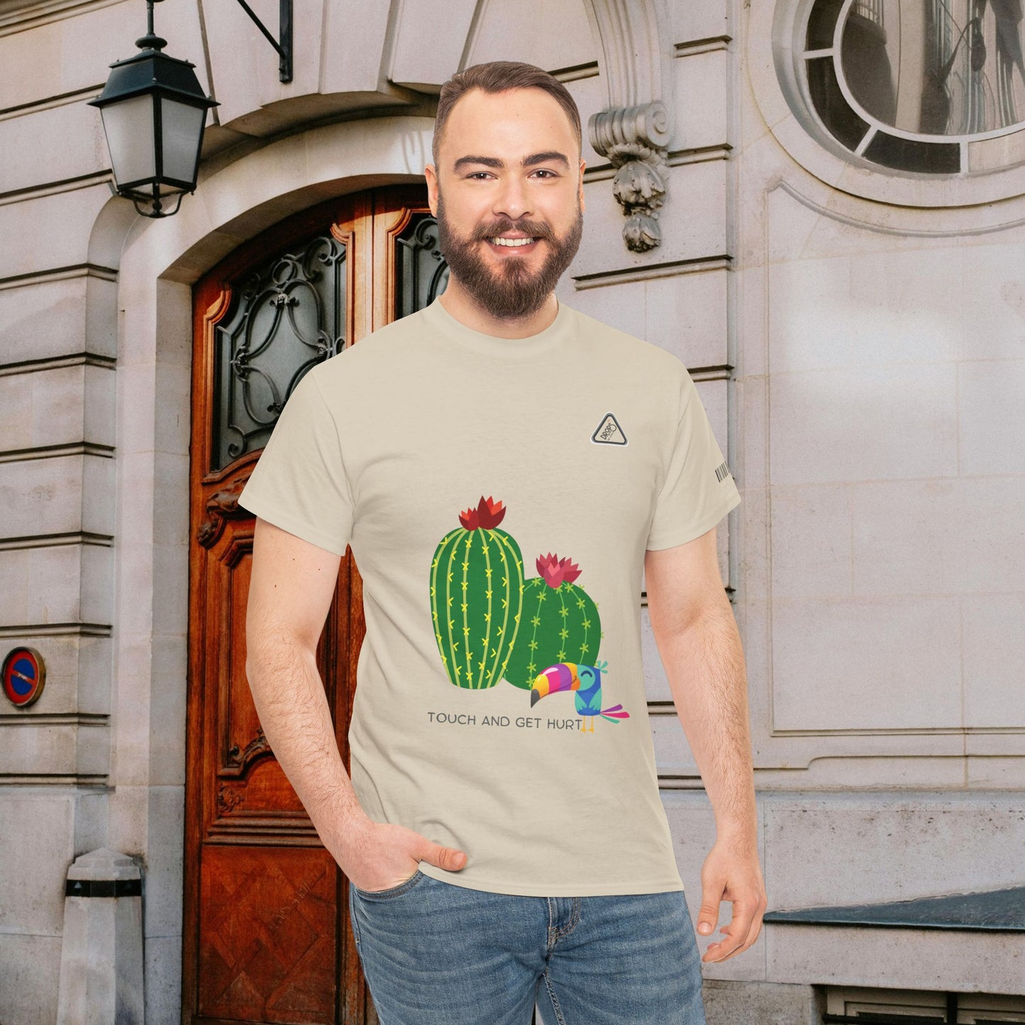 Unisex Heavy Cotton Tee_ Crafted from premium 100% cotton_ N2 Series UHCT PT2WW001_ Limited Edition Comfort & Durability by WesternWaves: