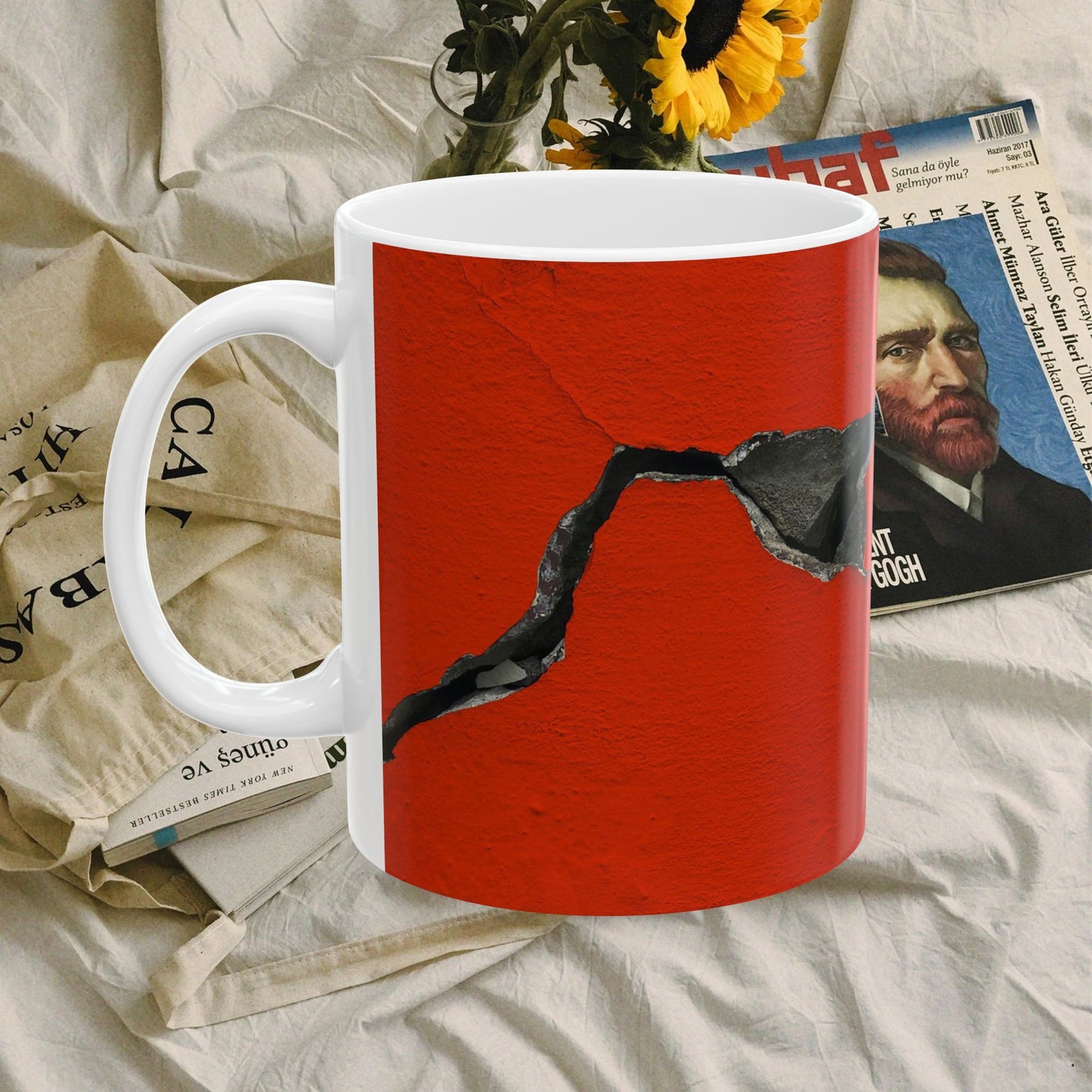 Ceramic Mug (11oz, 15oz)_ N3+ Series CM11, 15OZ PT2WW010_ Limited Edition Ceramic Masterpiece by WesternWaves: