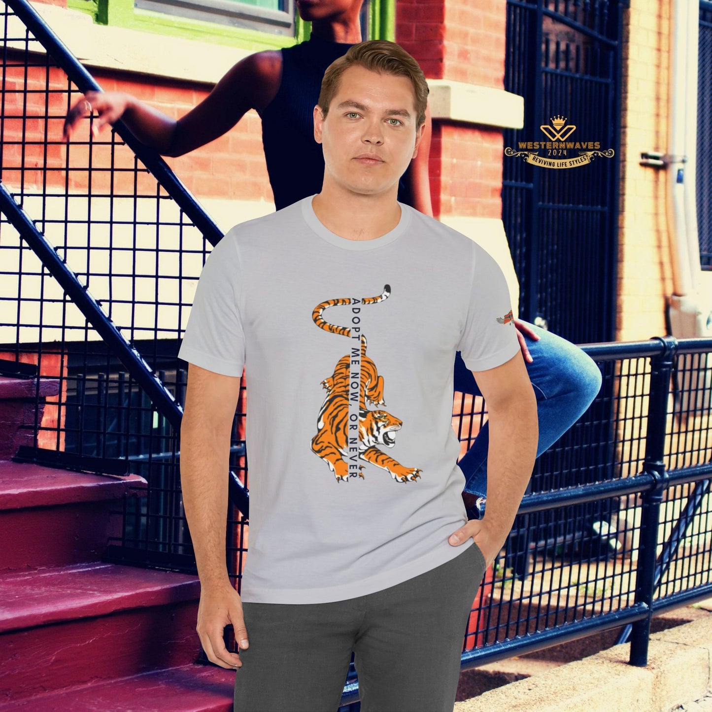 Unisex Jersey Short Sleeve Tee_ N2 Series PT2WW003_Limited Edition by WesternWaves: