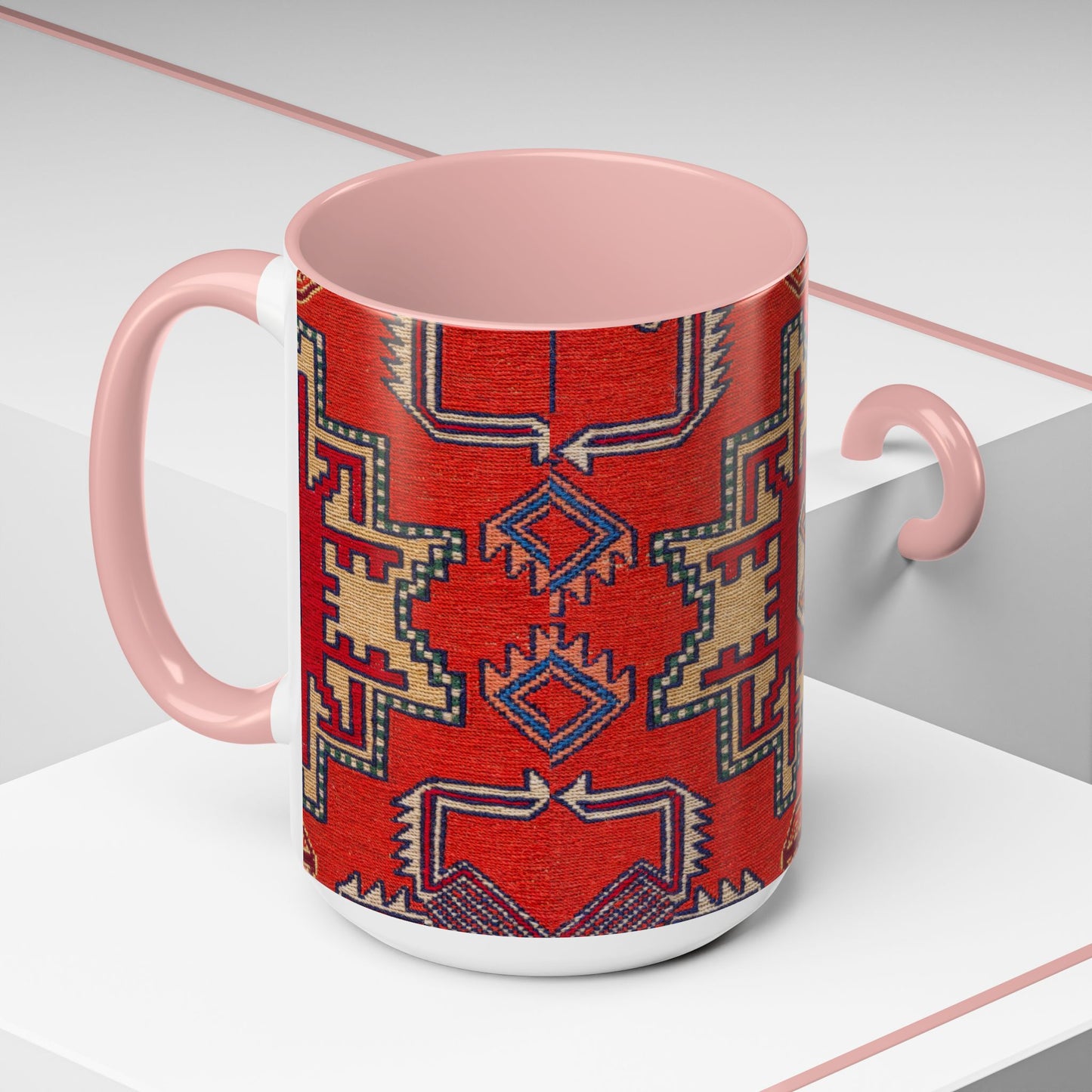 Accent Coffee Mug 11, 15oz_ N3+ Series ACM11OZ PT2WW019_ Limited Edition Perfect Blend of Style by WesternWaves: