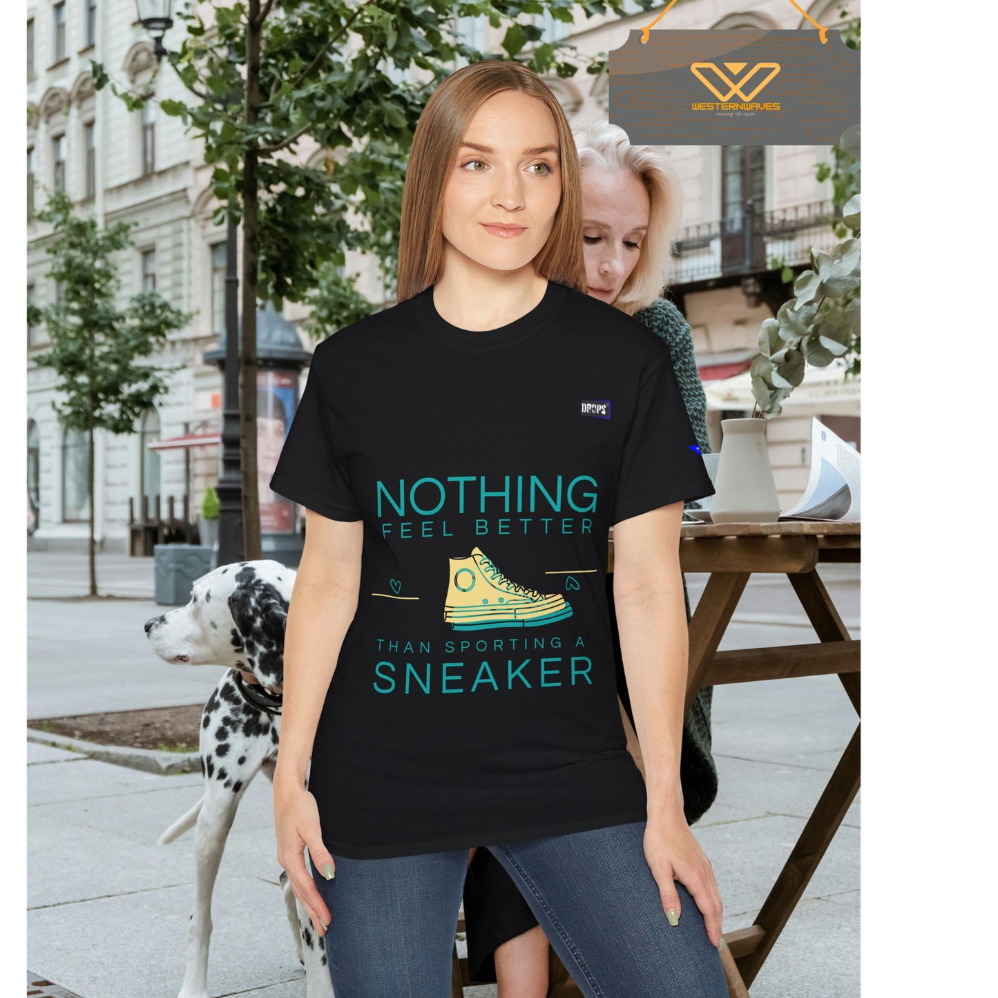 Unisex Ultra Cotton Tee_ Classic Comfort Unleashed_ N2* Series USUCTEE PT2WW009_ Limited Edition Maximum Comfort & Style by WesternWaves: