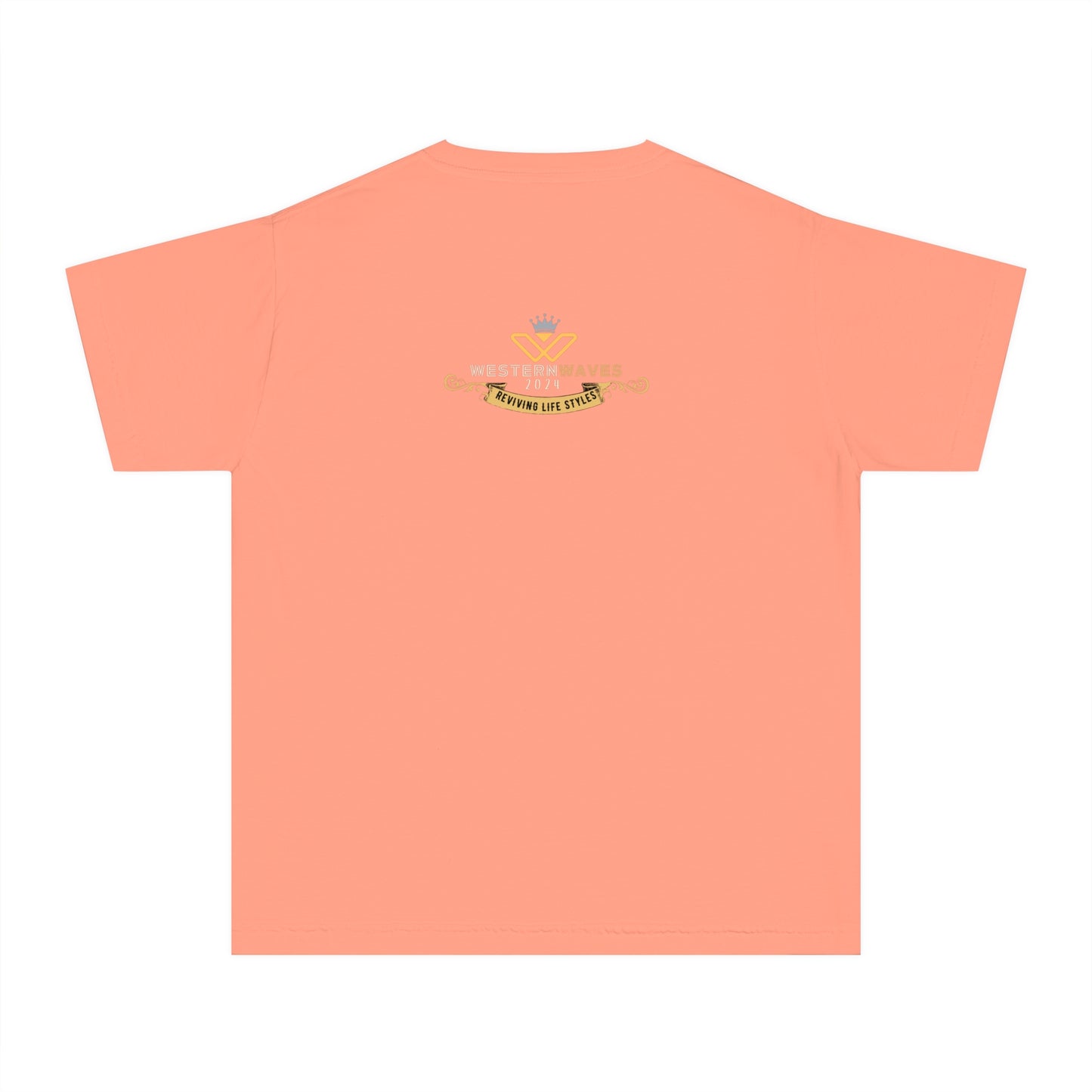 Youth Midweight Tee_ N2 Series YMT PT2WW005_ Limited Edition Durability & Lightweight Agility by WesternWaves:
