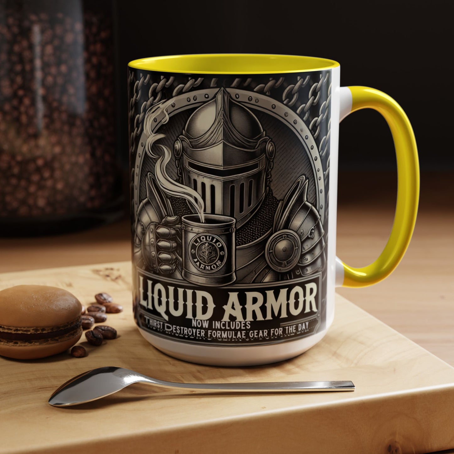 Accent Coffee Mug 11, 15oz_ N3+ Series ACM11OZ PT2WW0002_ Vibrant Limited Edition Design by WesternWaves: