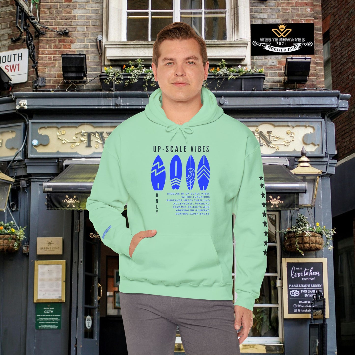 Unisex Heavy Blend™ Crewneck Sweatshirt_ N3+ Series UHBCSS PT2WW008_ Limited Edition Comfort & Style by WesternWaves:
