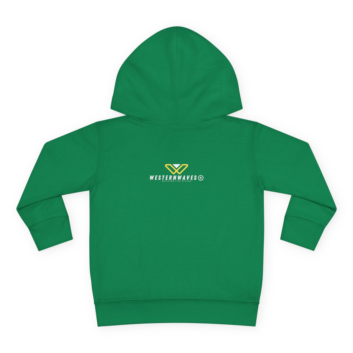 Toddler Pullover Fleece Hoodie – N2+ Series TPOFH PT2WW002_ Cozy, Durable & Personalized Limited Edition by WesternWaves: