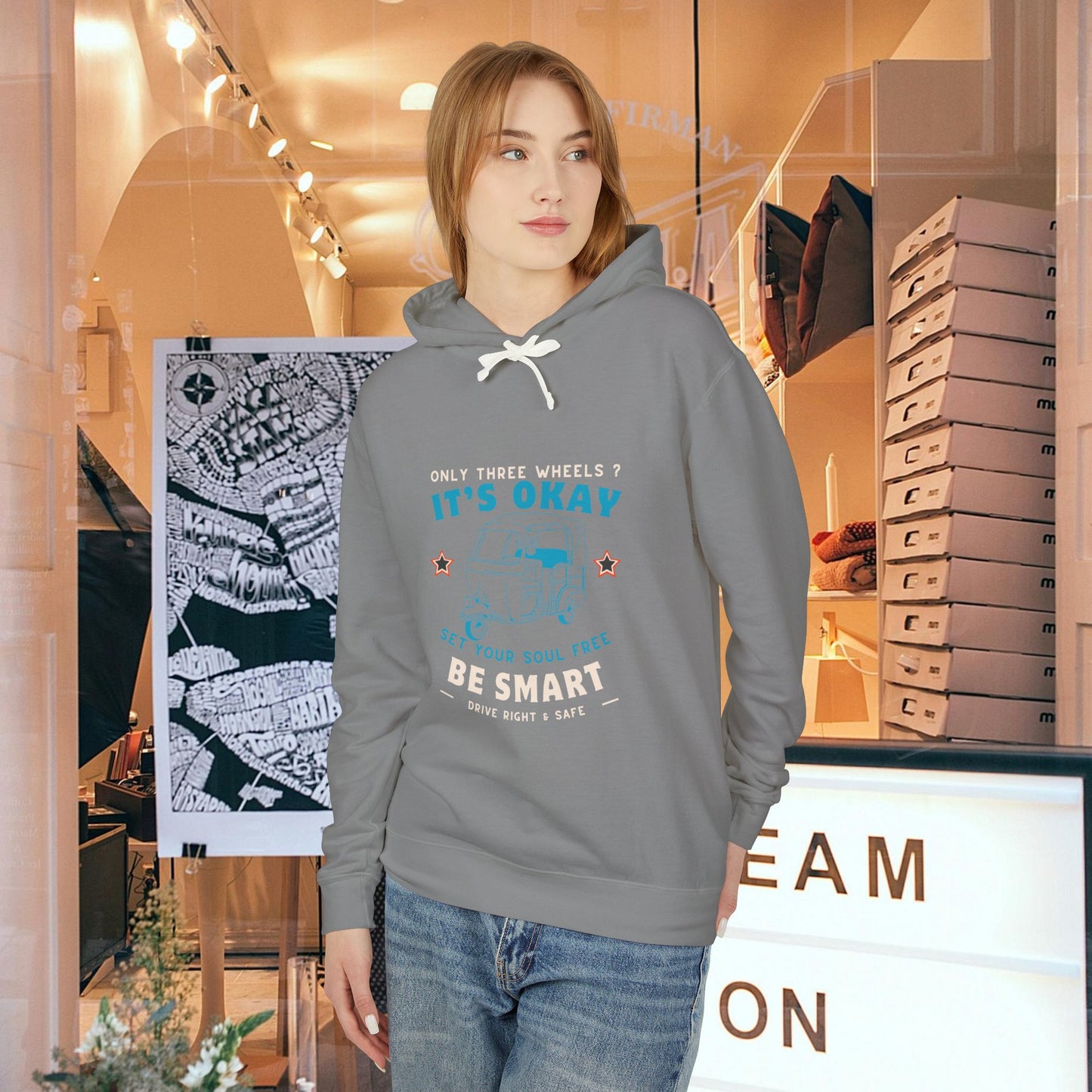 Unisex Lightweight Hooded Sweatshirt – N2 Series USLWHSS PT2WW002_ Limited Edition Crafted Comfort by WesternWaves: