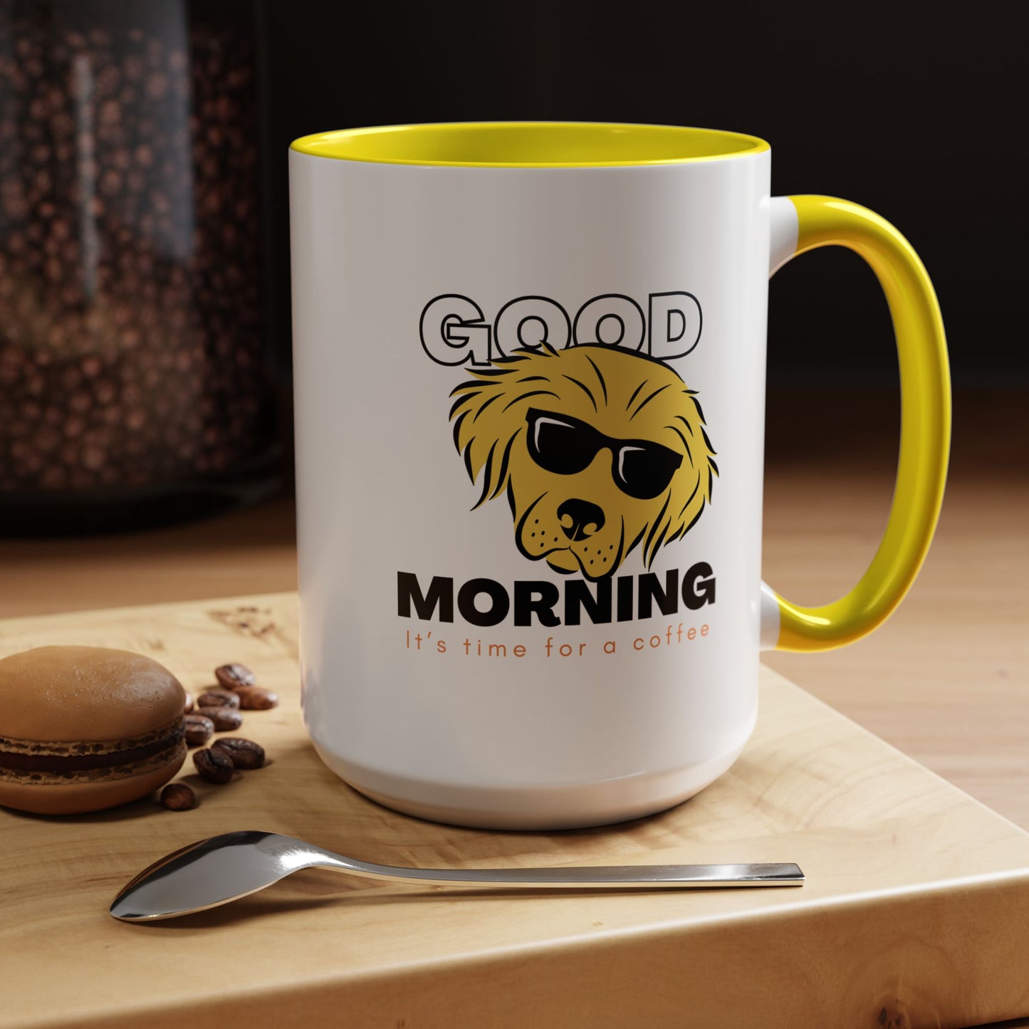 Accent Coffee Mug (11, 15oz)_ N+ Series ACMUG PT2WW012_ Limited Edition Mug by WesternWaves