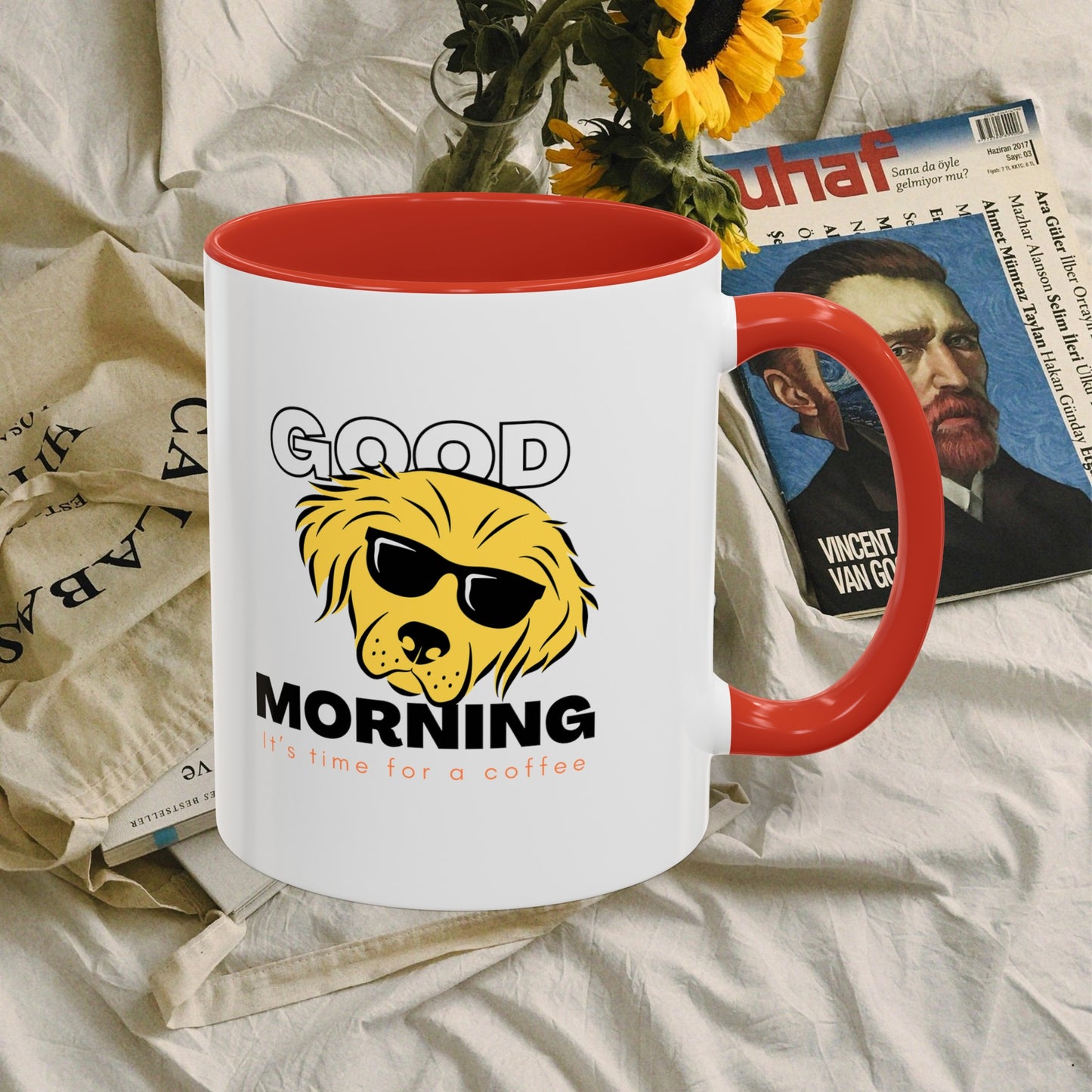 Accent Coffee Mug (11, 15oz)_ N+ Series CMUG PT2WW011_ Limited Edition Mug by WesternWaves