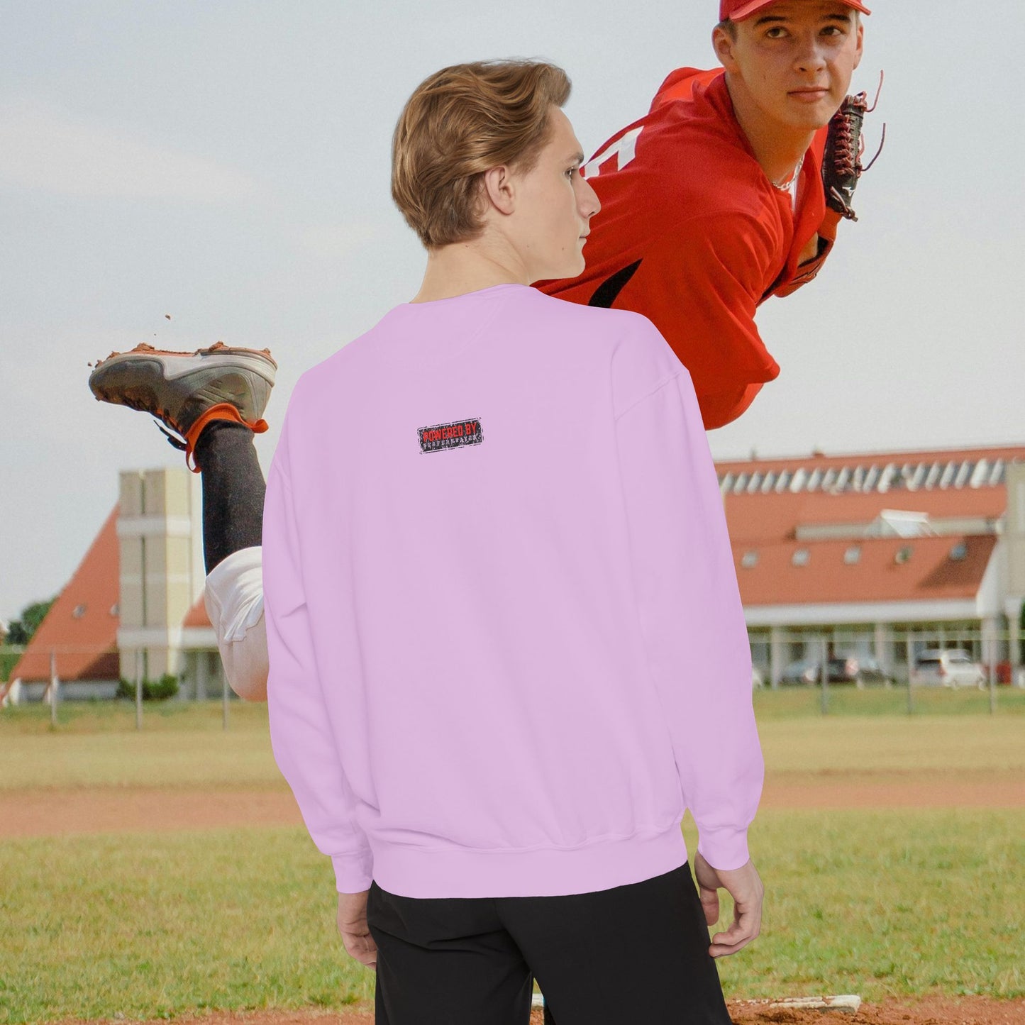Unisex Garment-Dyed Sweatshirt_ N2 Series USGDSS PT2WW002_ Limited Edition Masterpiece of ‘ZeztZ’ Sports Brand _ Luxury & Casual Comfort by WesternWaves:
