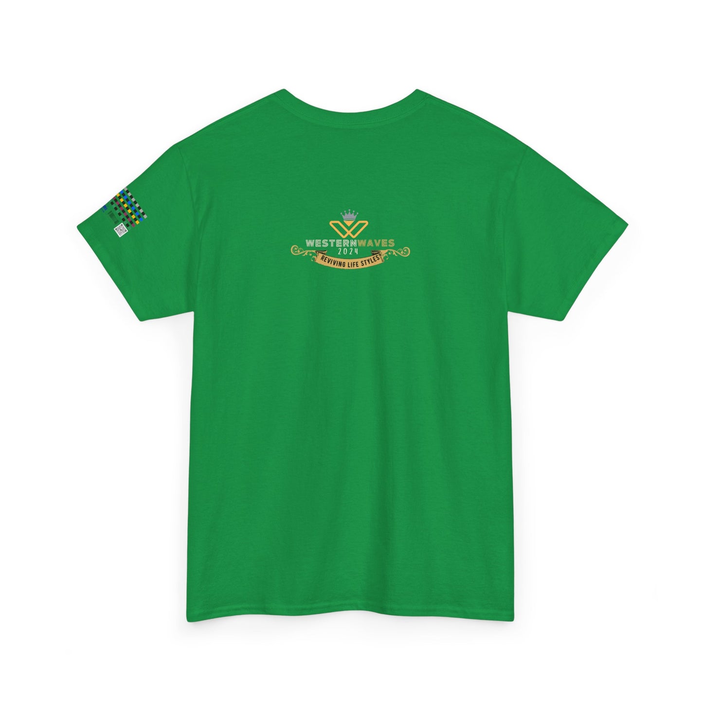 Unisex Heavy Cotton Tee_ Crafted from premium 100% cotton_ N+ Series UHCT PT2WV007_ Limited Edition by WesternWaves: