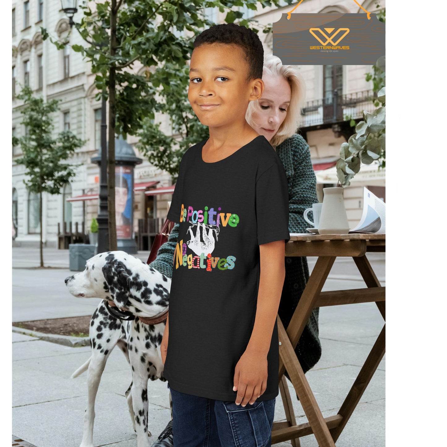 Youth Short Sleeve Tee_ N2 Series YSST PT2WW003_ Limited Edition Utmost Comfort by WesternWaves: