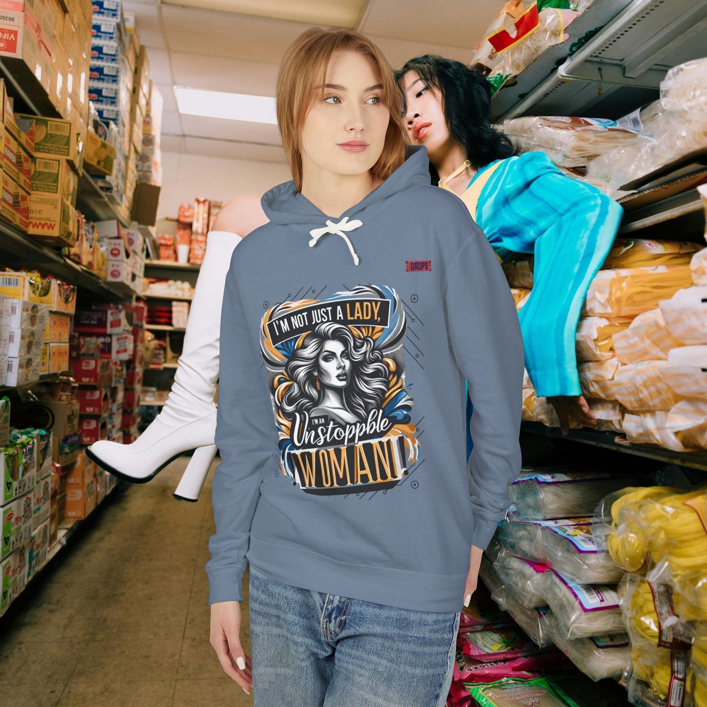 Unisex Lightweight Hooded Sweatshirt_ Series N8+ USMH PT2WW001_ SHD 004_ Limited Edition by WesternWaves: