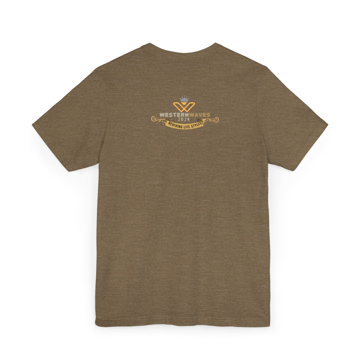 Unisex Jersey T-Shirt_ N+ Series USJTS PT2WP003_ Limited Edition T-Shirt by WesternWaves: