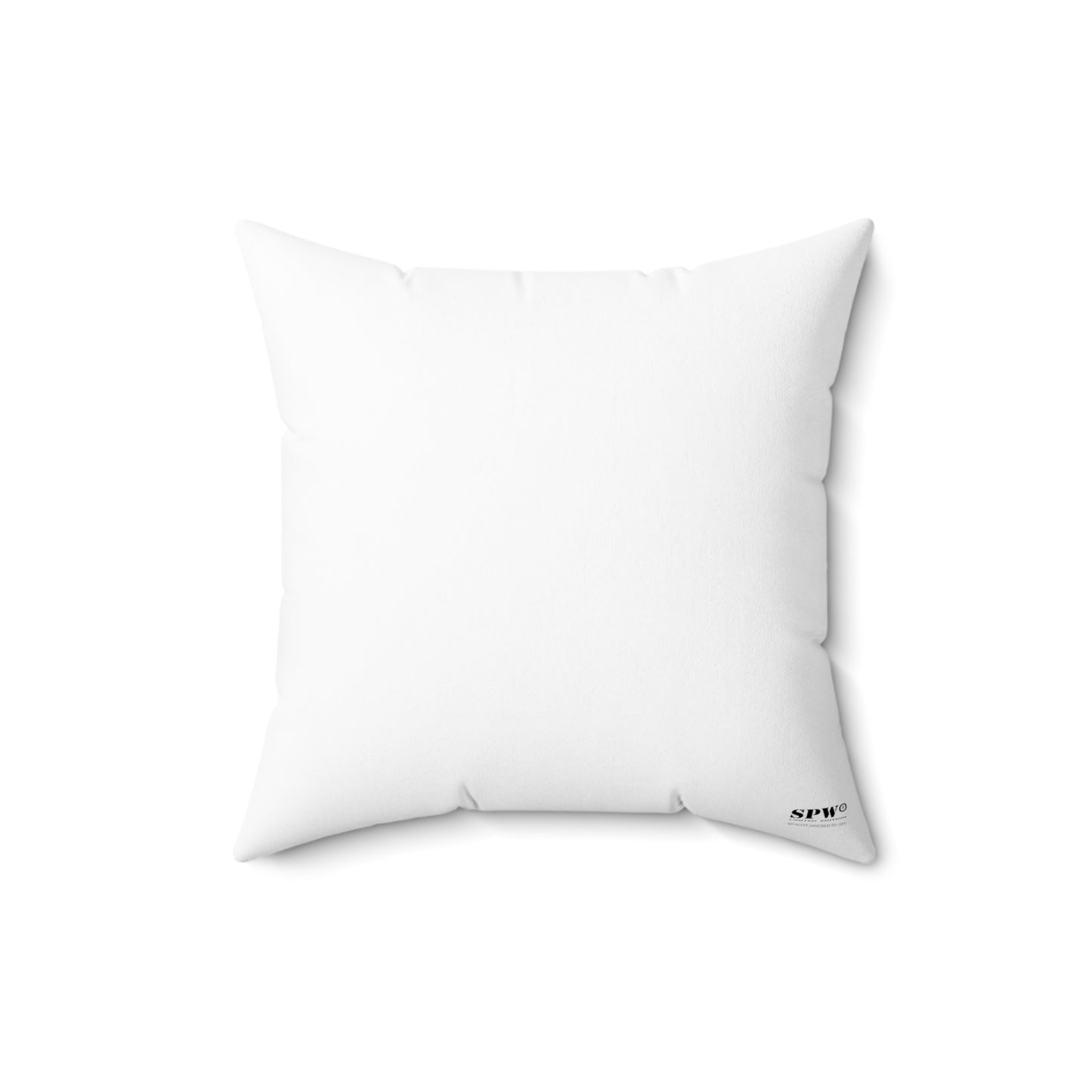 Spun Polyester Square Pillow_ N3+ Series SPSP PT2WW005_ Personalized Limited Edition by WesternWaves: