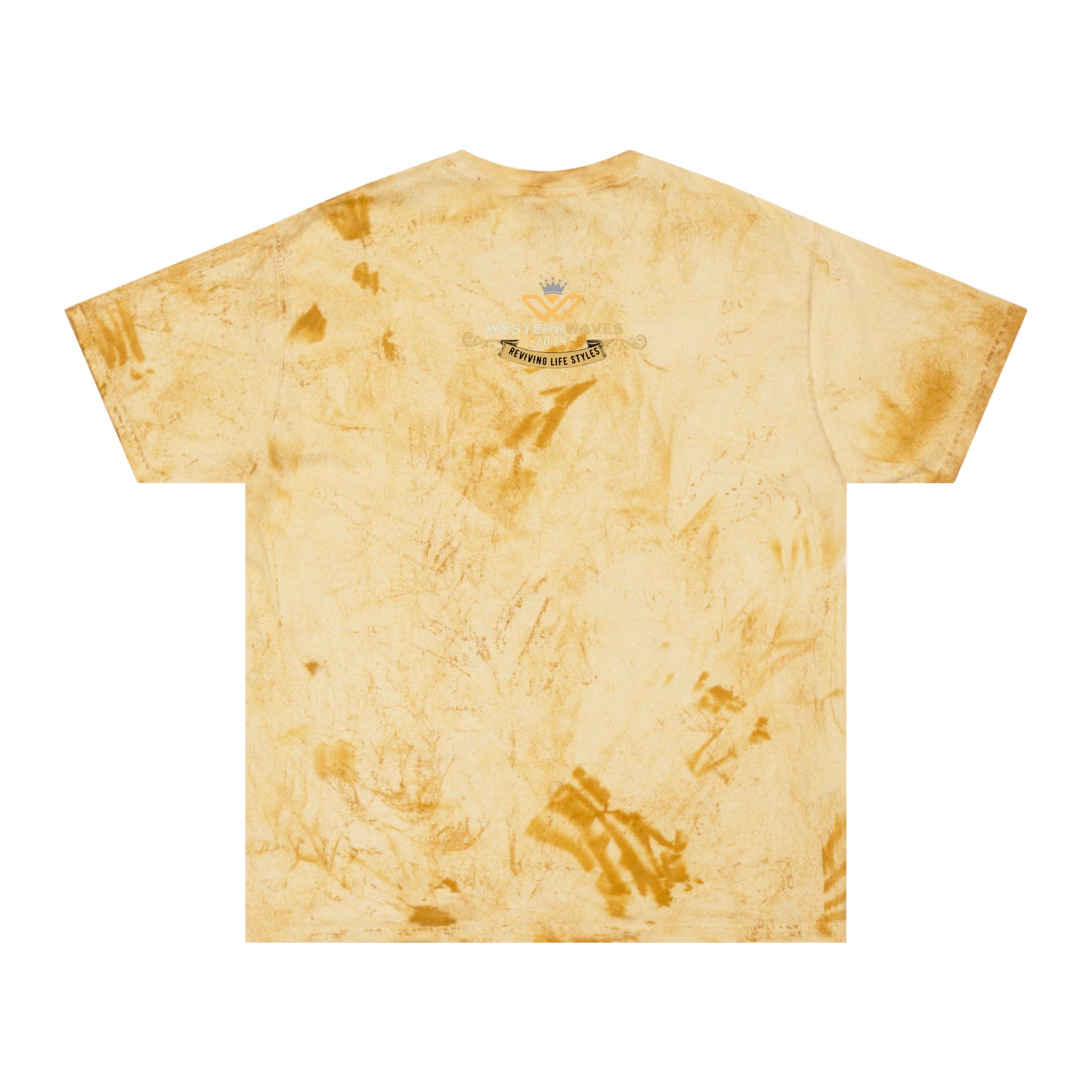 Unisex Color Blast T-Shirt_ N+ Series USCBTS PT2WW001_ Limited Edition by WesternWaves: