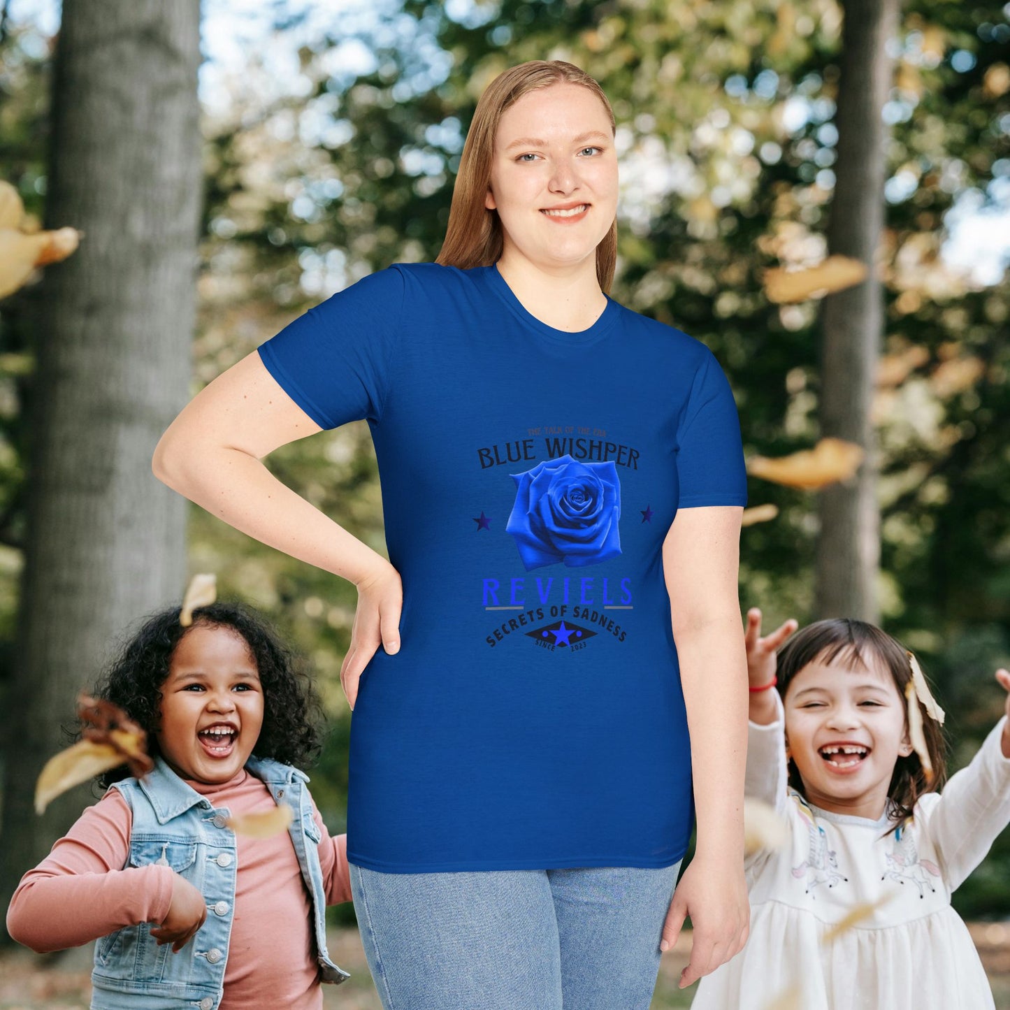 Unisex Softstyle T-Shirt_ N3+ Series USSTS FT2WW005_ Limited Edition Redefines & Relaxation by WesternWaves: