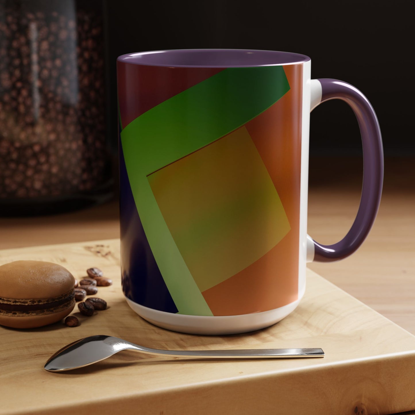 Accent Coffee Mug 11, 15oz_ N3+ Series ACM11OZ PT2WW018_ Limited Edition Perfect Blend of Style by WesternWaves:
