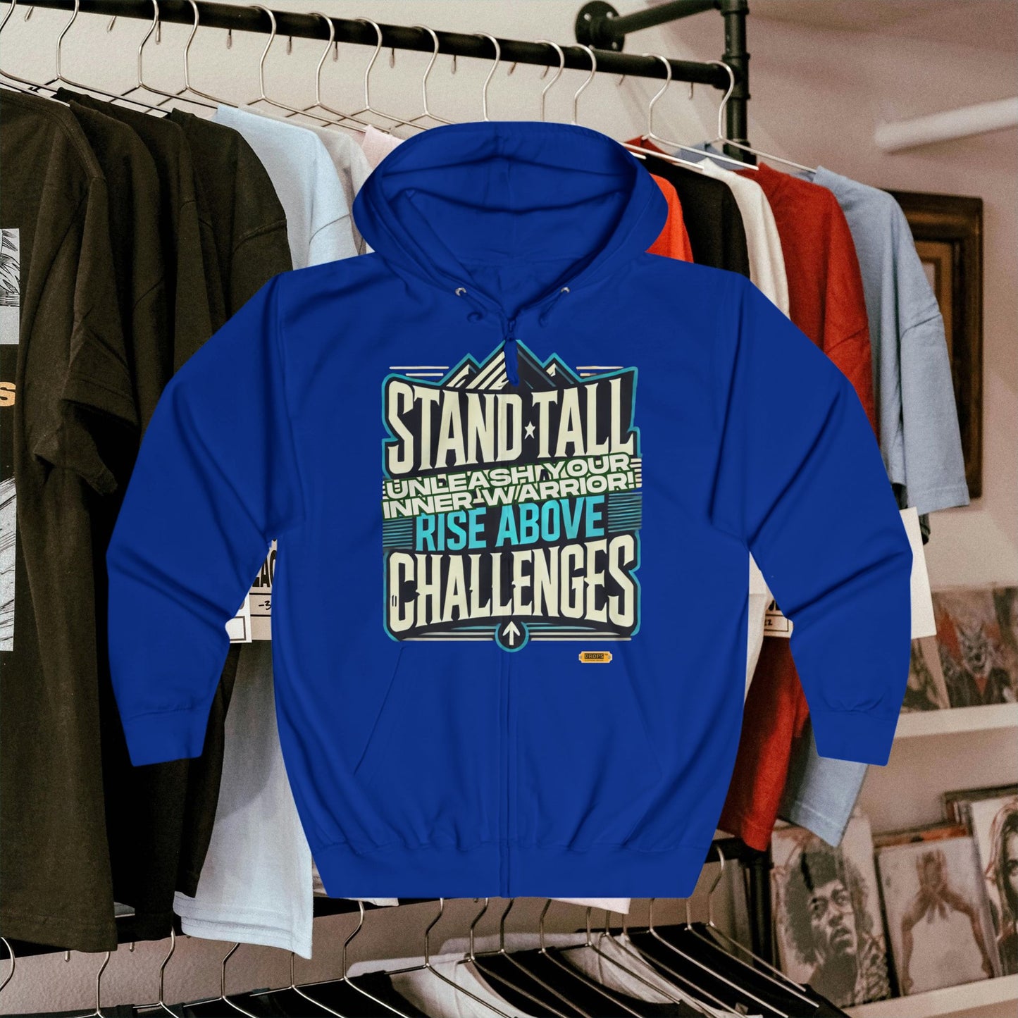 Unisex Full Zip Hoodie_ 21 June 2025_ Limited Edition All Season Motivational Gift by WesternWaves: