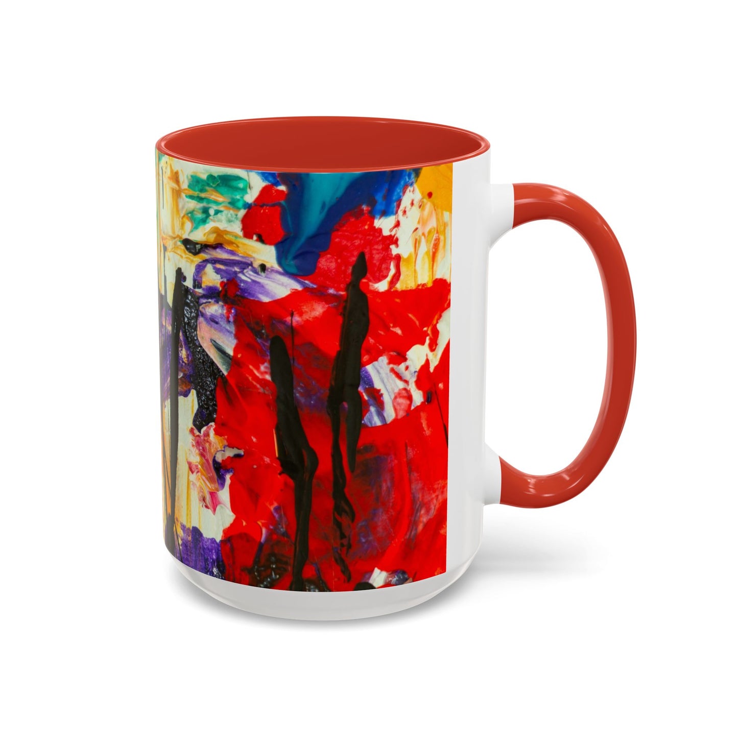 Accent Coffee Mug (11, 15oz)_ N2+ Series ACMUG PT2WW002_ Limited Edition Mug by WesternWaves:
