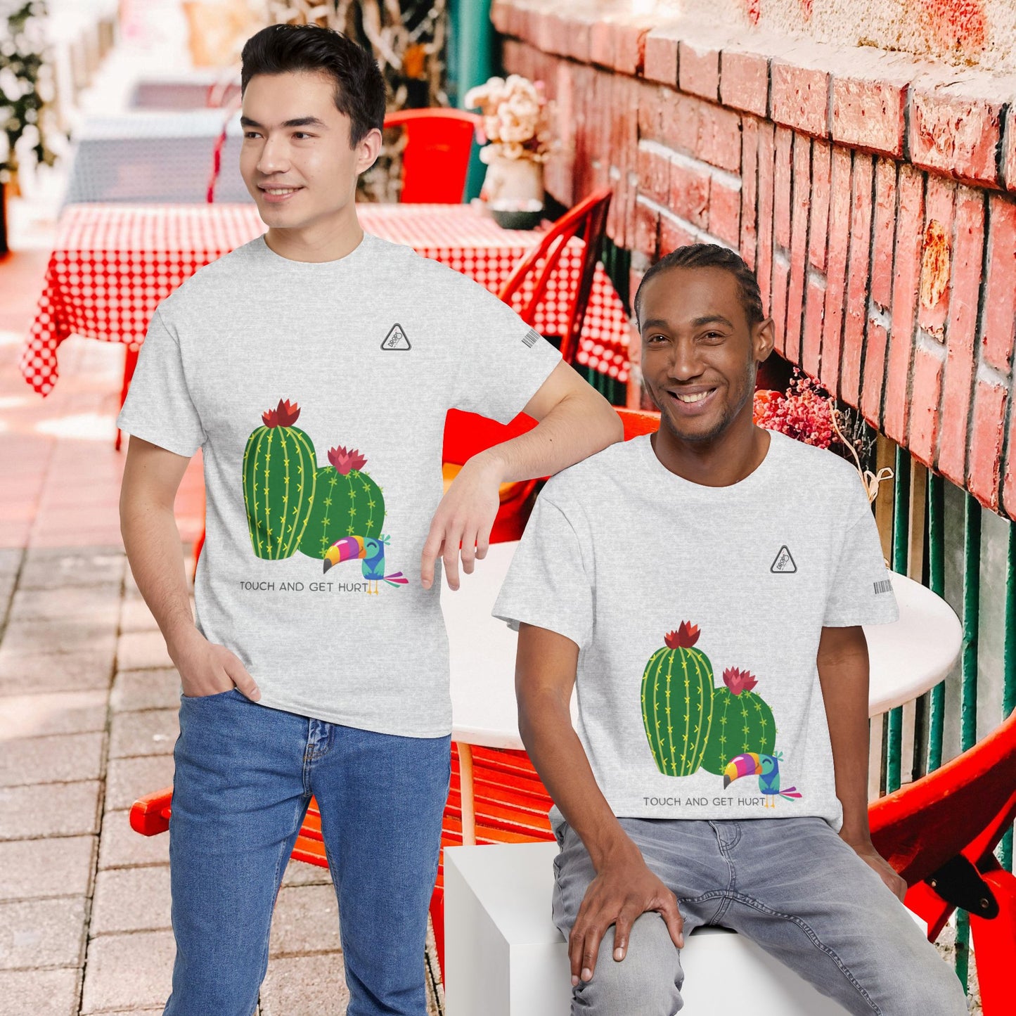 Unisex Heavy Cotton Tee_ Crafted from premium 100% cotton_ N2 Series UHCT PT2WW001_ Limited Edition Comfort & Durability by WesternWaves: