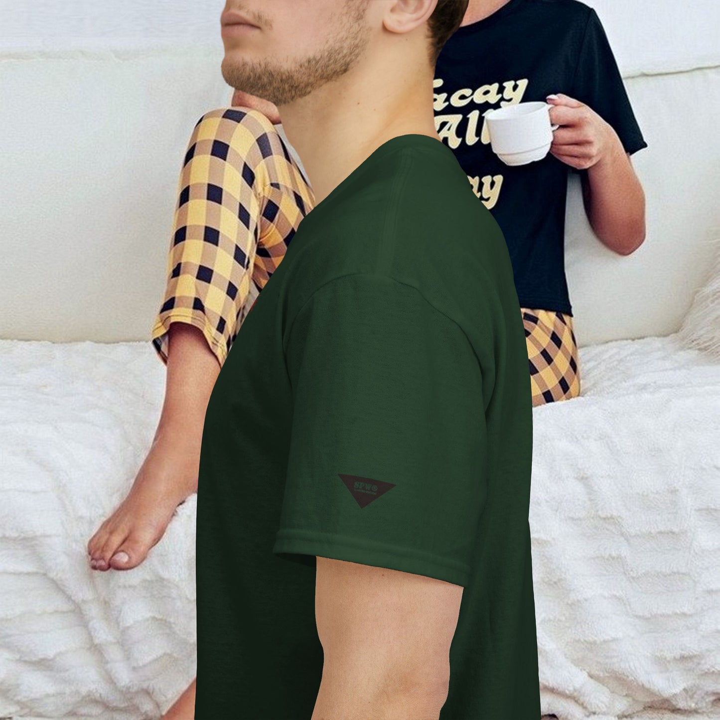 Unisex Heavy Cotton Tee_ 20 July 2025_ Limited Edition Unique Summer Wear_ by WesternWaves: