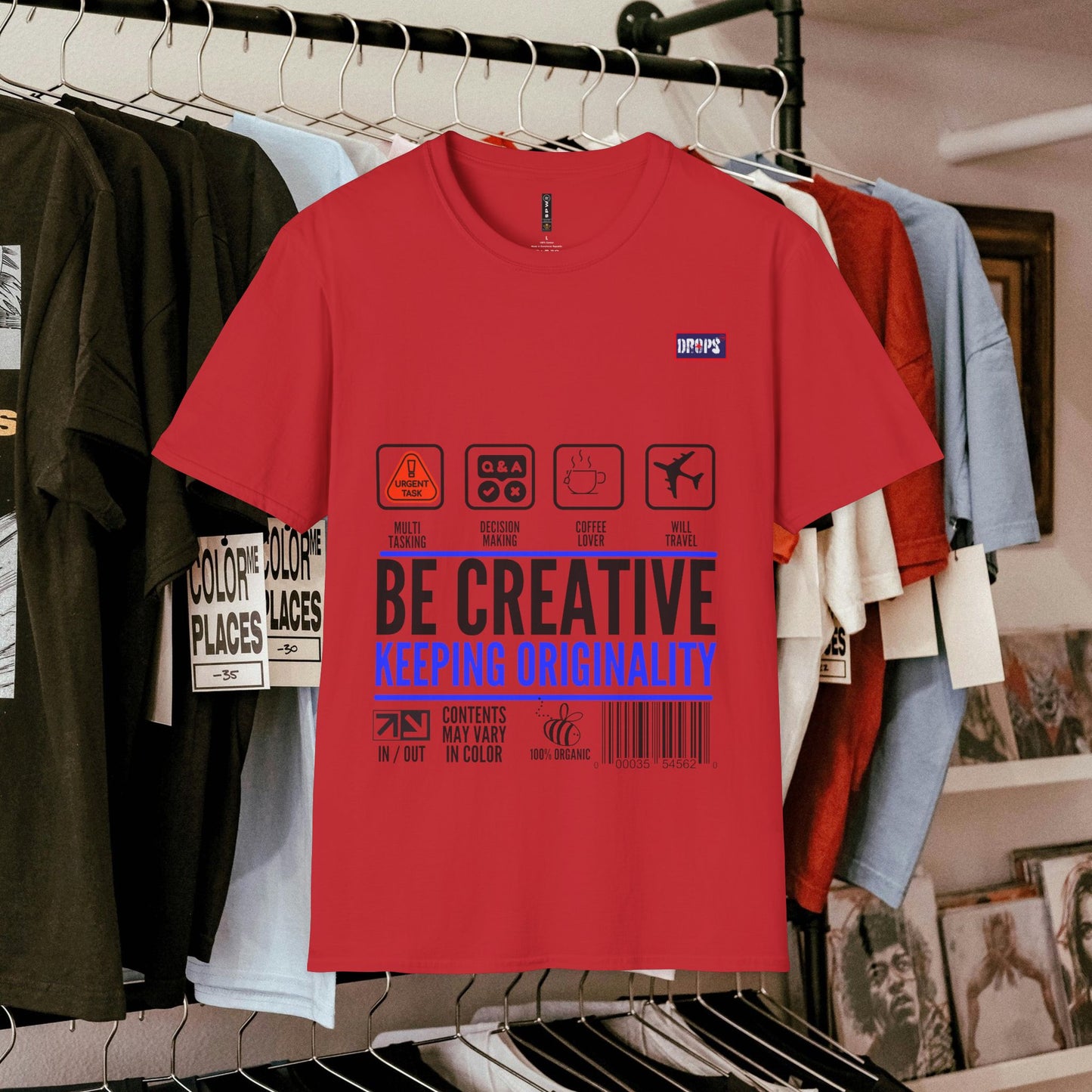 Unisex Softstyle T-Shirt_ N2+ Series USSTS FT2WW007_ Redefine Relaxation Limited Edition by WesternWaves: