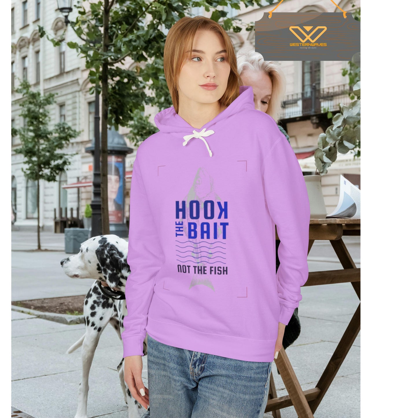 Unisex Lightweight Hooded Sweatshirt – N2+ Series USLWHSS PT2WW018_ Limited Edition Crafted Comfort by WesternWaves: