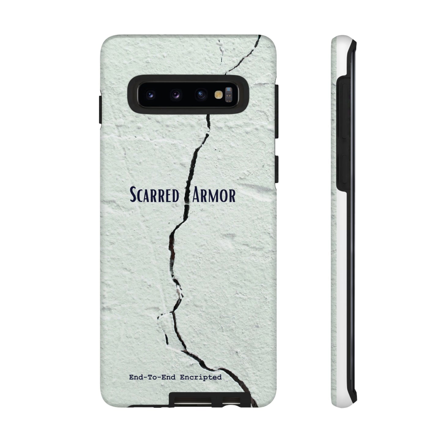 Tough Cases_ Samsung Galaxy Phone Case_ Series N8+ TCPCASE PT2WW003_ Limited Edition Scarred Armor Design Samsung Galaxy Phone Cases by WesternWaves: