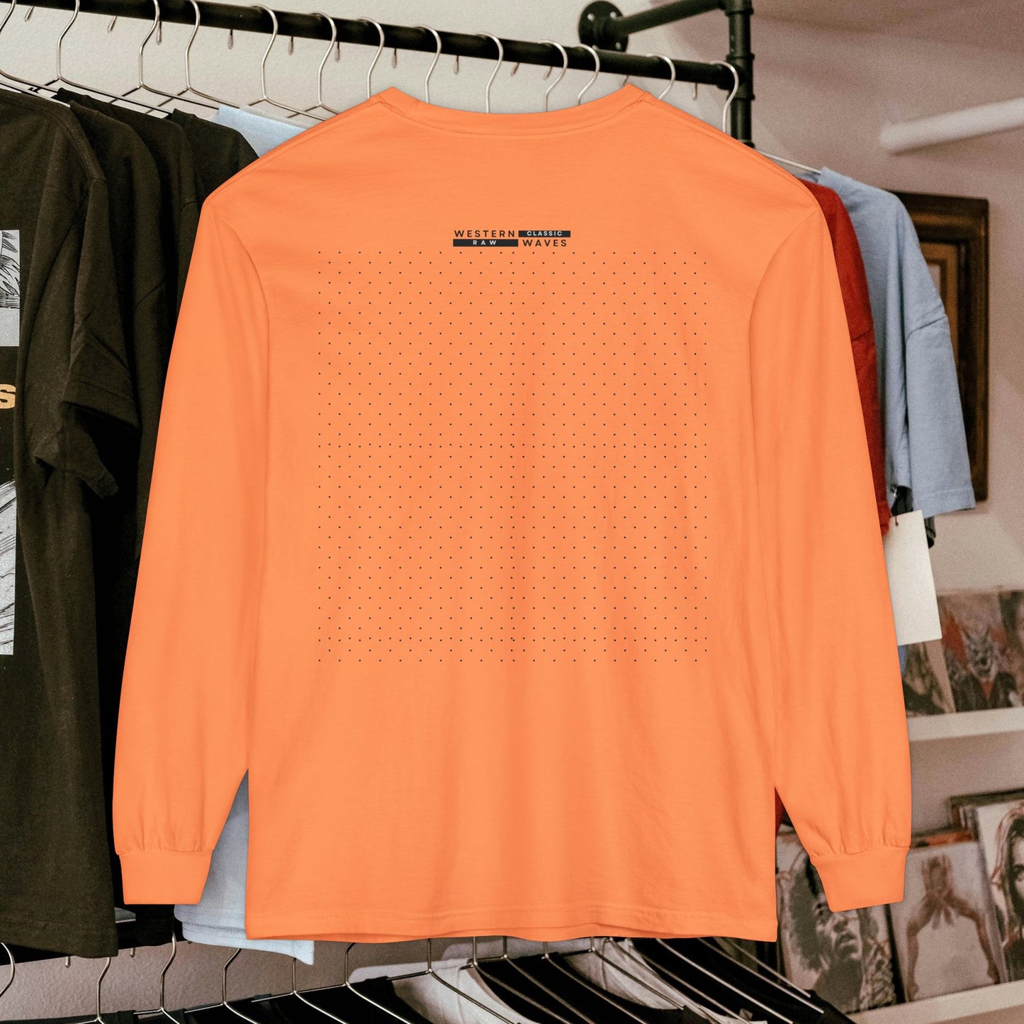 Unisex Long Sleeve T-Shirt_ N7+ Series USLSTSHIRT PT2WW001_ Limited Edition Trendy Vibes by WesternWaves: