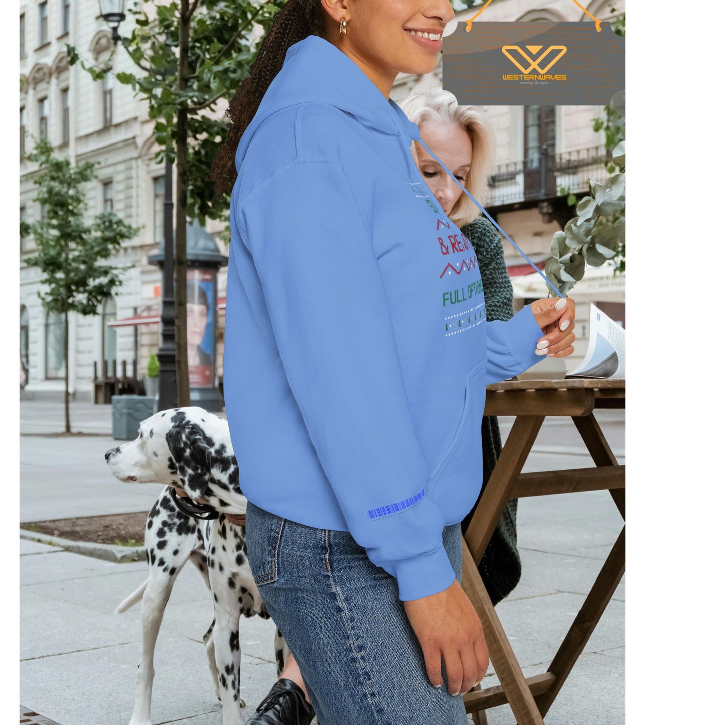 Unisex Heavy Blend™ Hooded Sweatshirt_ N2+ Series USHBHSS PT2WW007_Limited Edition Pinnacle of Comfort & Style by WesternWaves: