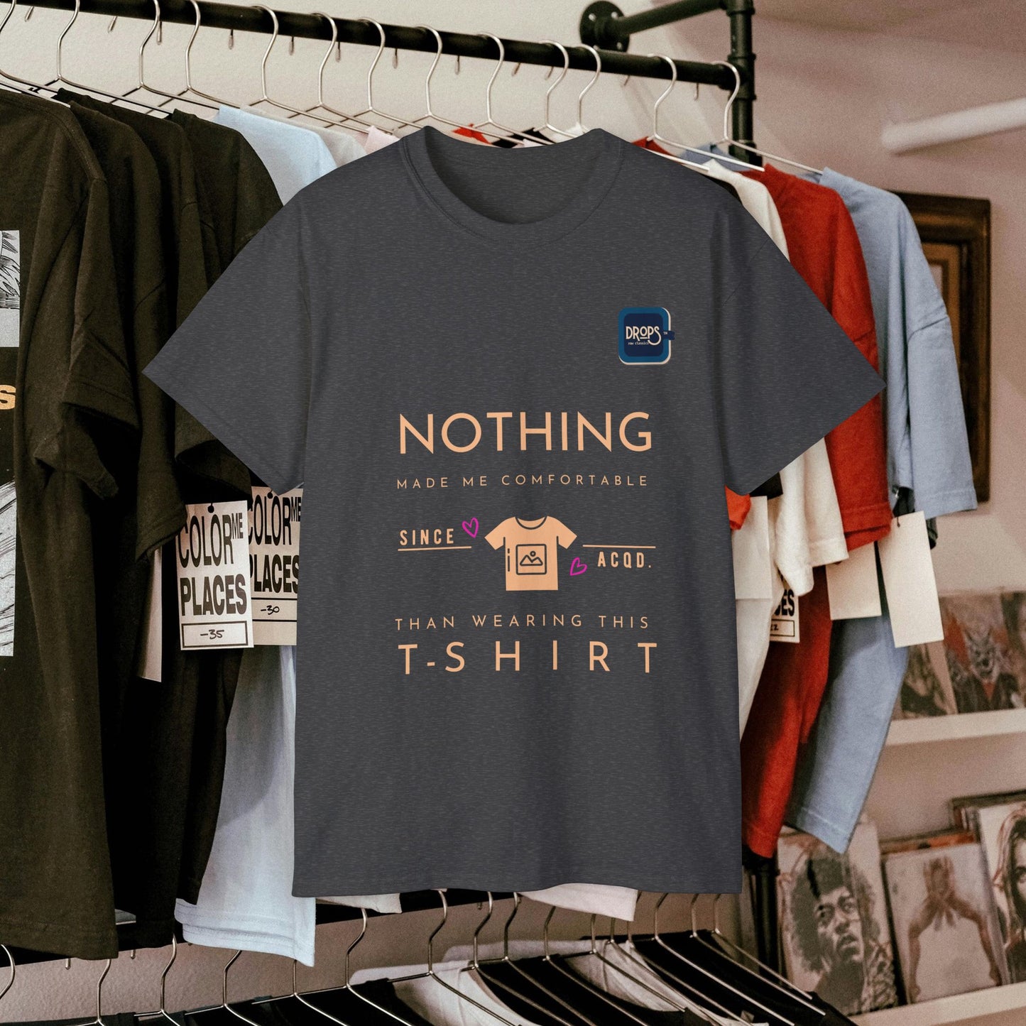 Comfort Graphic Tee_ N7+ Series CGTEE PT2WW001_ Limited Edition by WesternWaves: