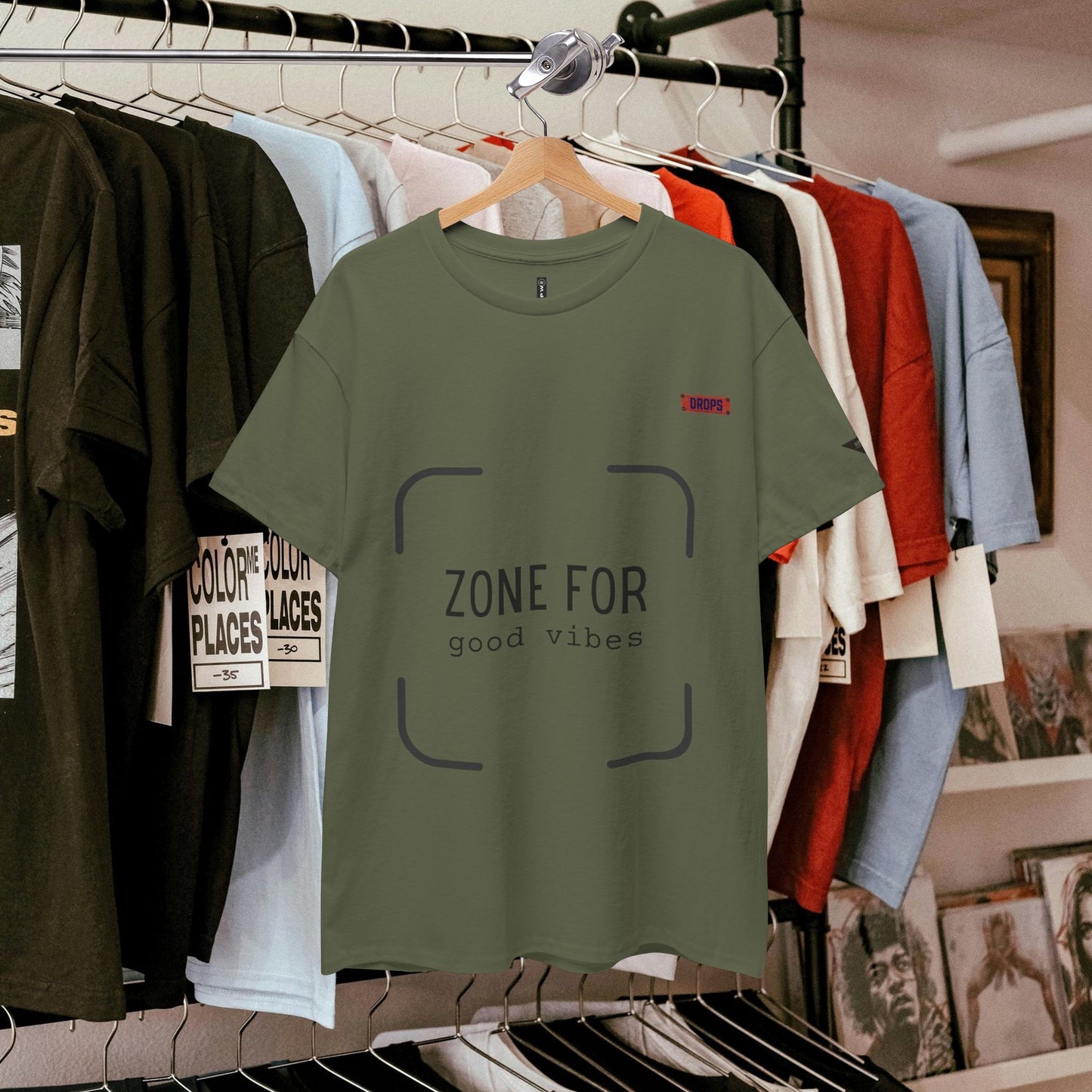 Unisex Heavy Cotton Tee_ 20 July 2025_ Limited Edition Unique Summer Wear_ by WesternWaves: