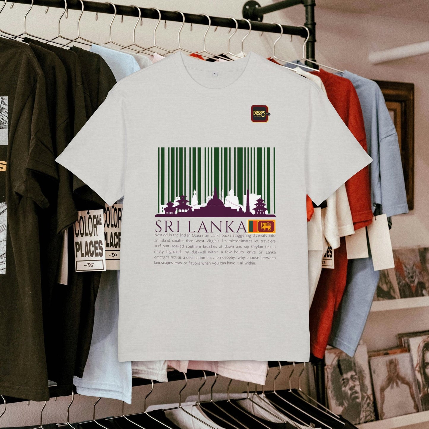 Unisex Oversized Tee_ N6+ Series USOSTEE PT2WW001_ Limited Edition by WesternWaves: