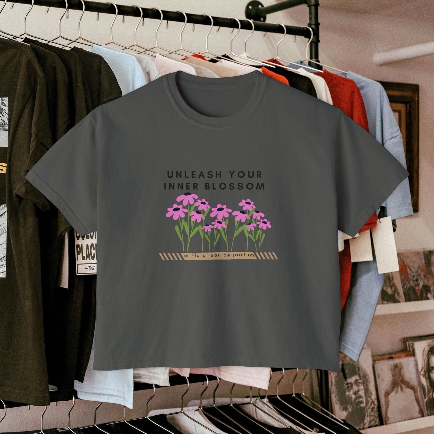 Women's Boxy Tee_ N3+ Series WBTEE PT2WW001_ limited edition by WesternWaves:
